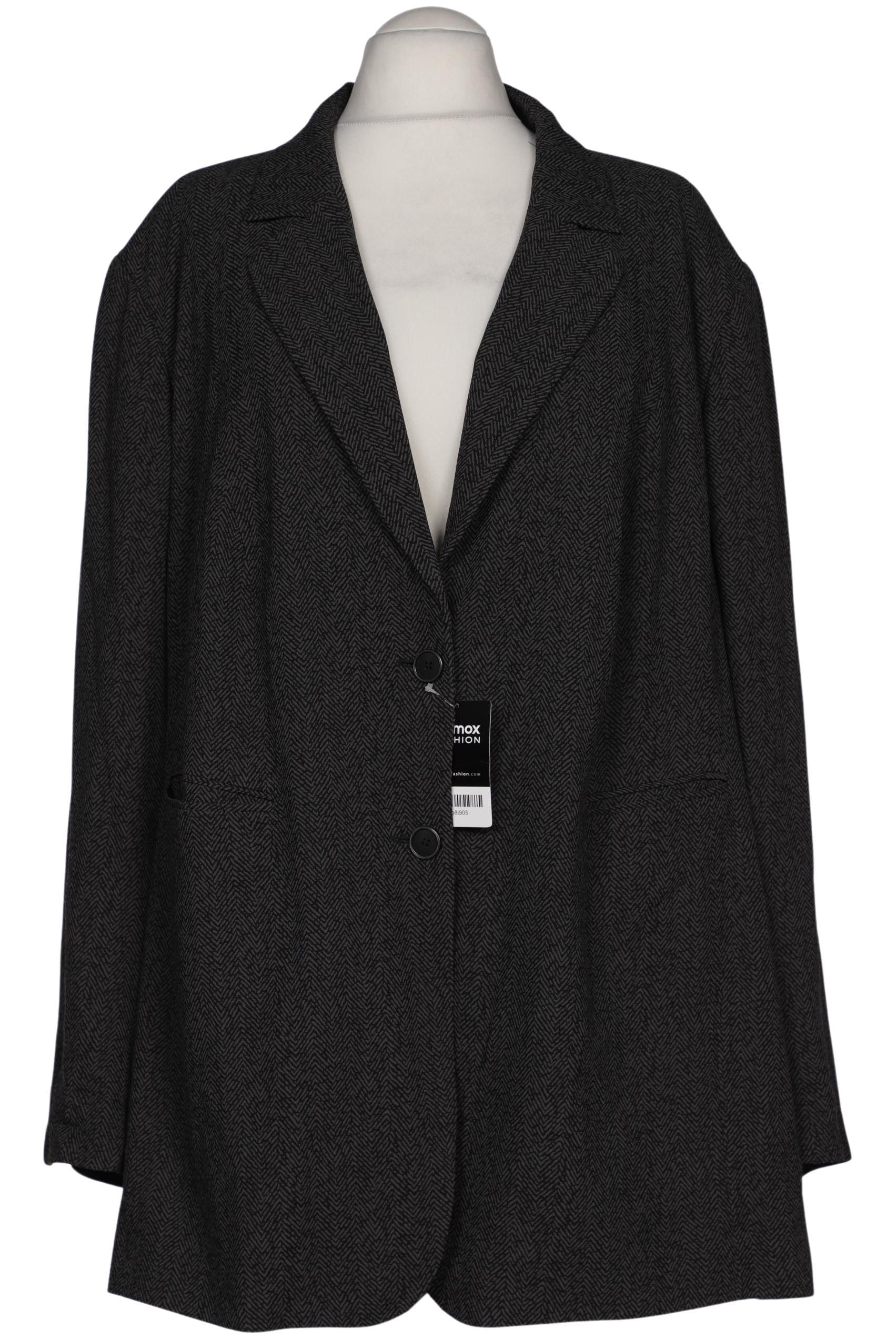 

Selection by Ulla Popken Damen Blazer, grau, Gr. 56