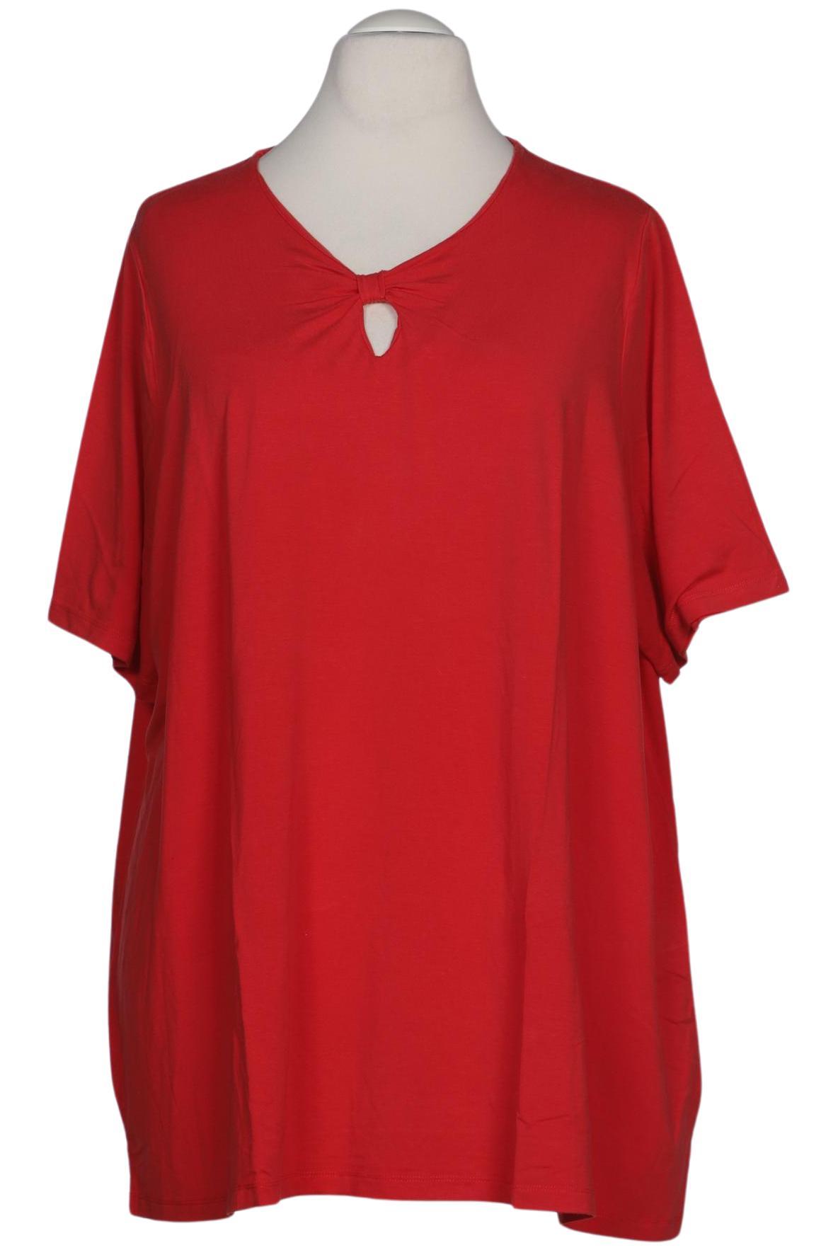 

Selection by Ulla Popken Damen T-Shirt, rot, Gr. 54