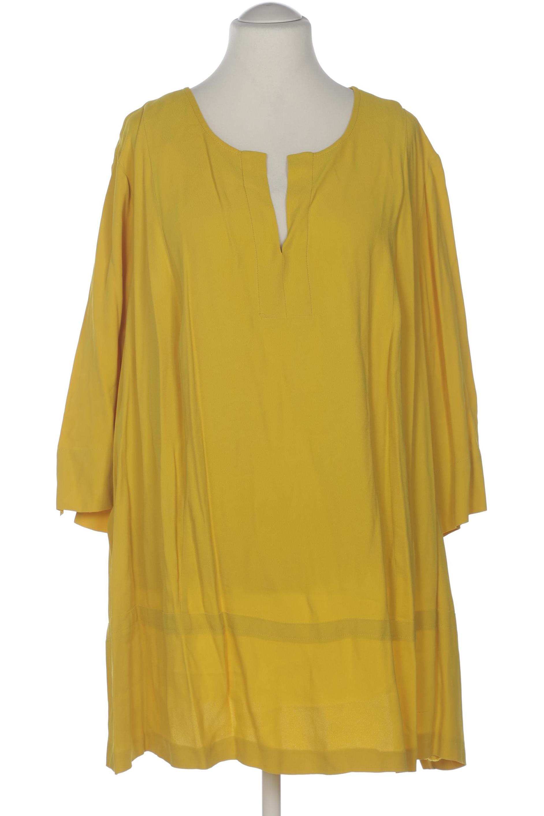 

Selection by Ulla Popken Damen Bluse, gelb, Gr. 54