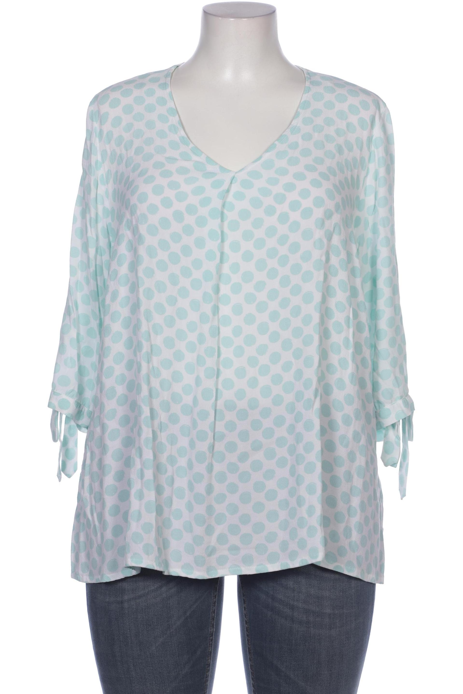 

Selection by Ulla Popken Damen Bluse, türkis, Gr. 46