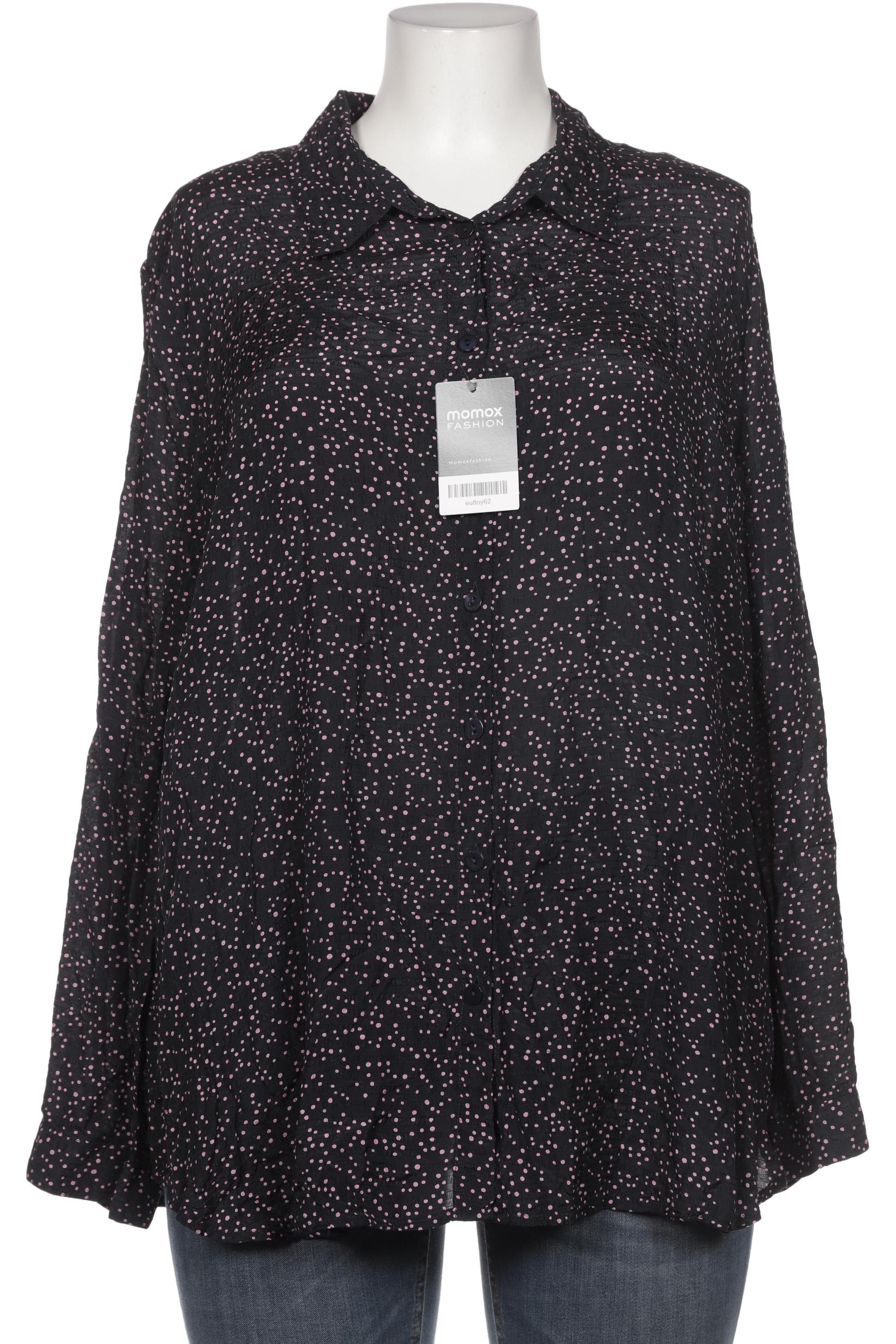 

Selection by Ulla Popken Damen Bluse, marineblau, Gr. 50