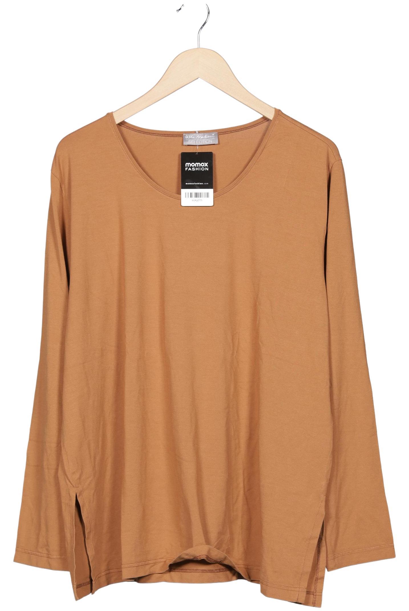 

Selection by Ulla Popken Damen Langarmshirt, braun, Gr. 50