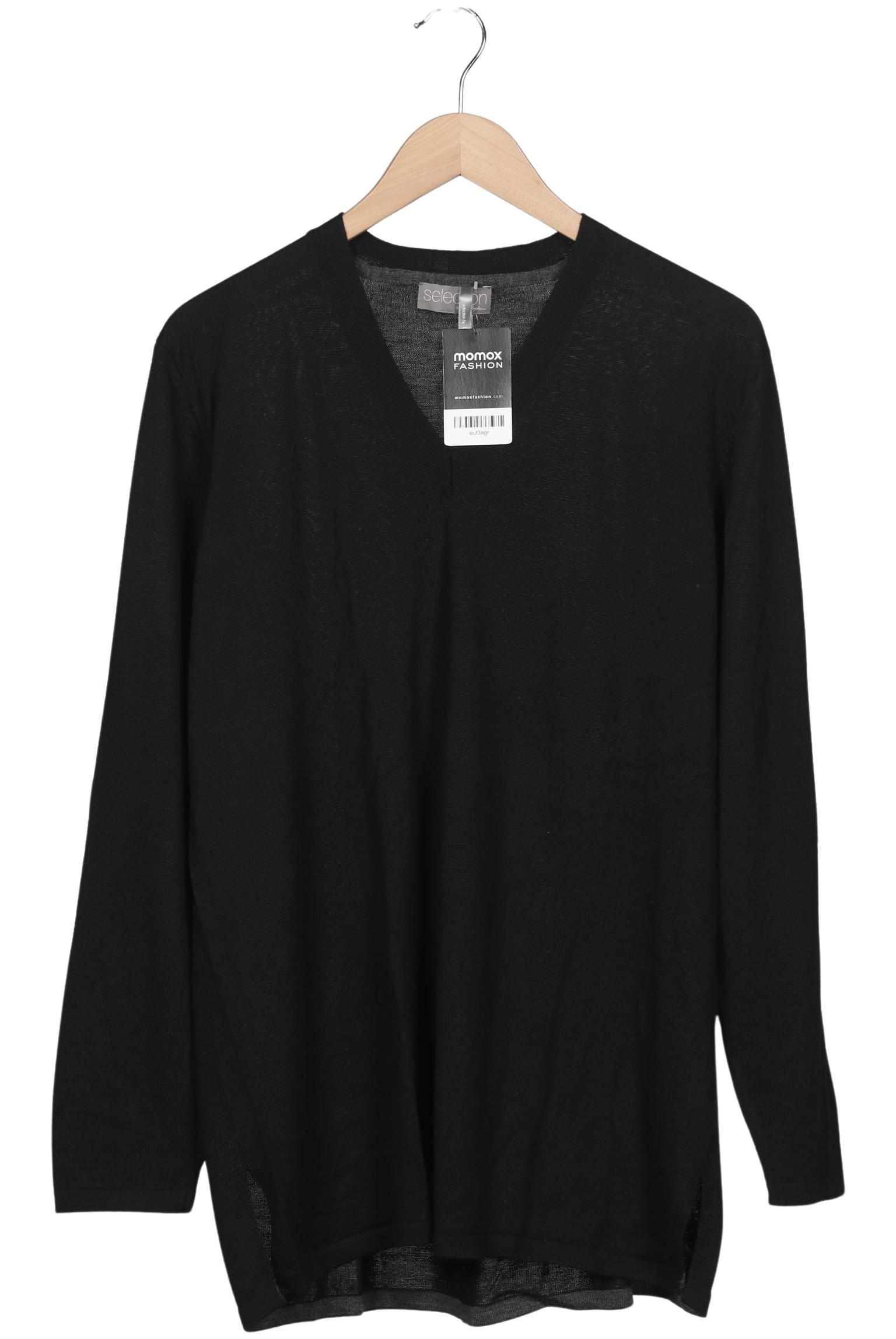 

Selection by Ulla Popken Damen Pullover, schwarz, Gr. 50