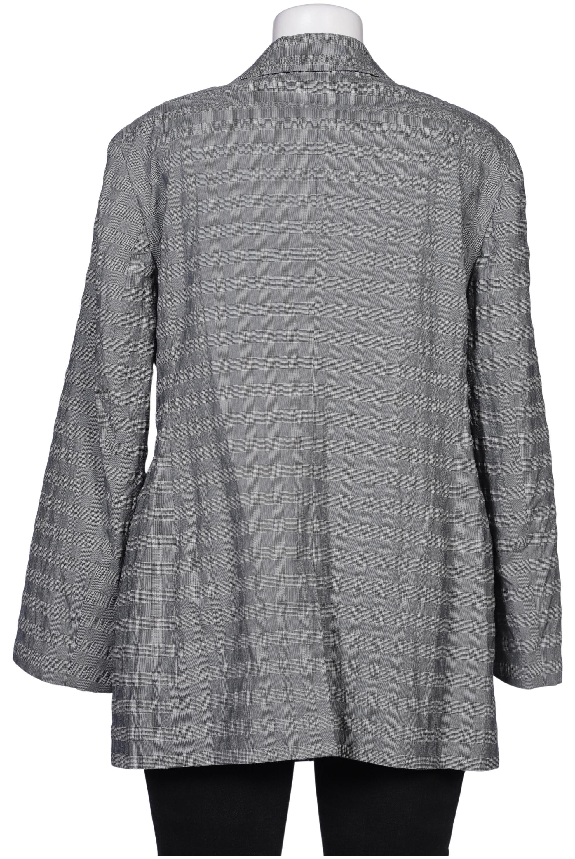 

Selection by Ulla Popken Damen Blazer, grau, Gr. 46