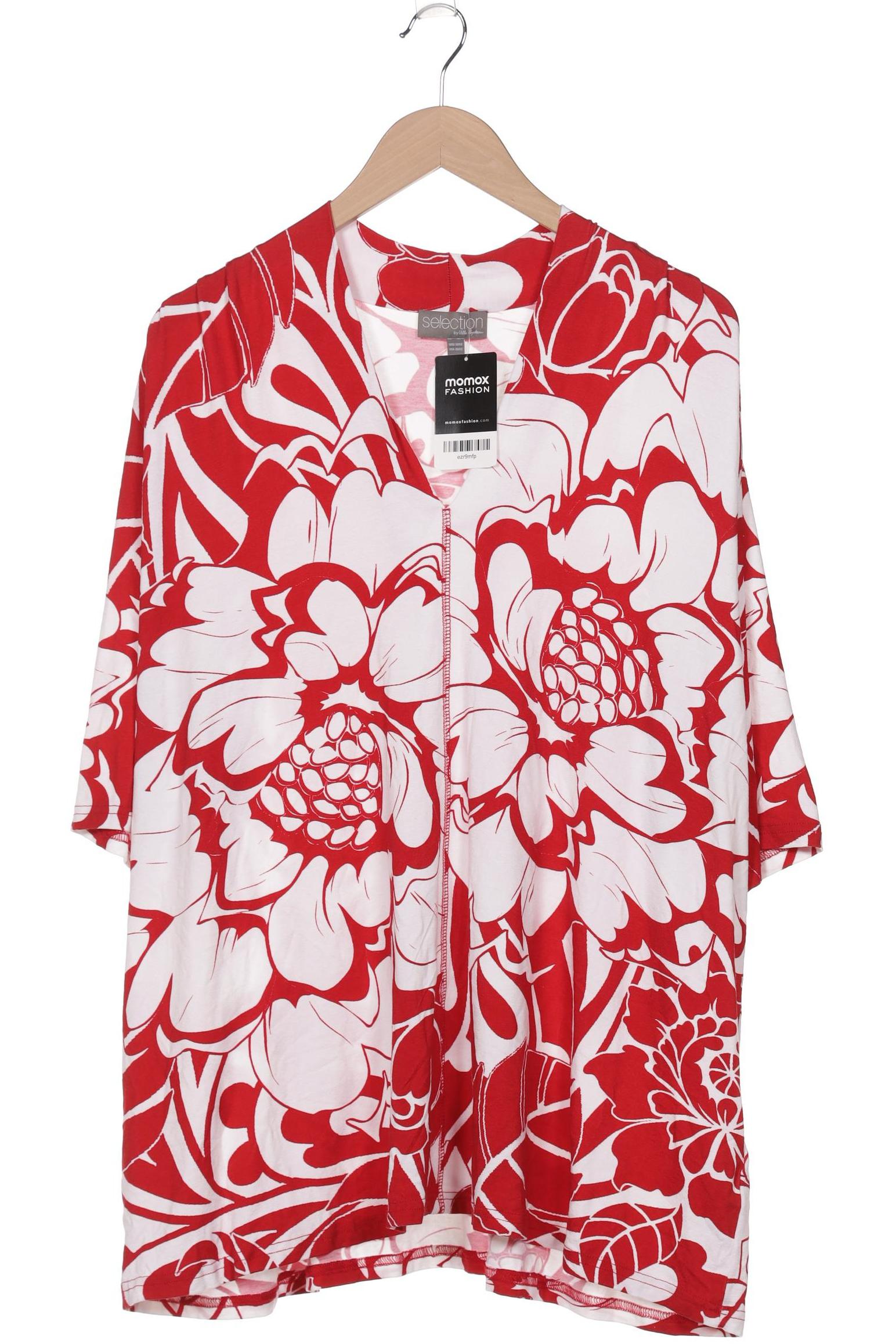 

Selection by Ulla Popken Damen T-Shirt, rot, Gr. 50