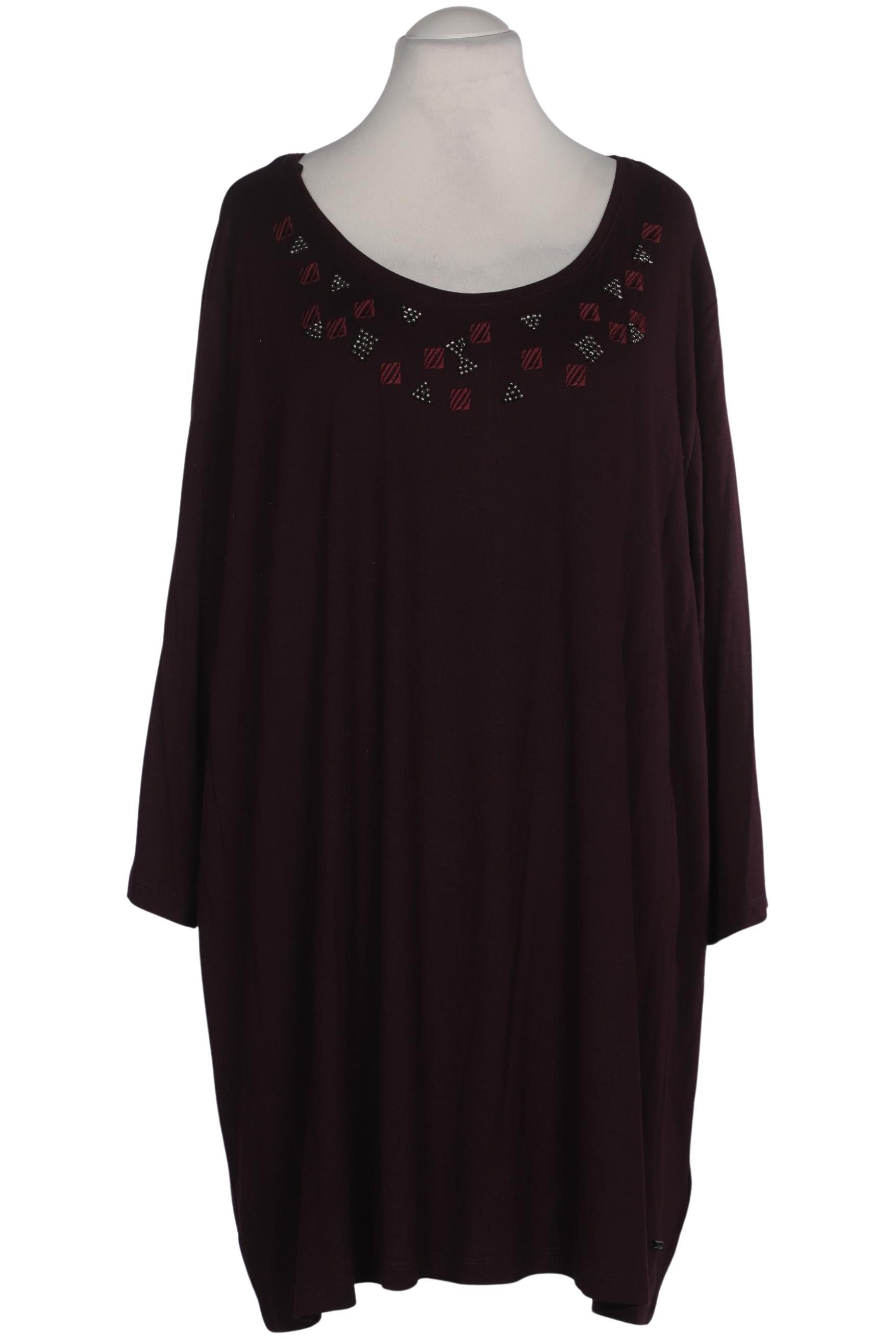 

Selection by Ulla Popken Damen T-Shirt, bordeaux, Gr. 58