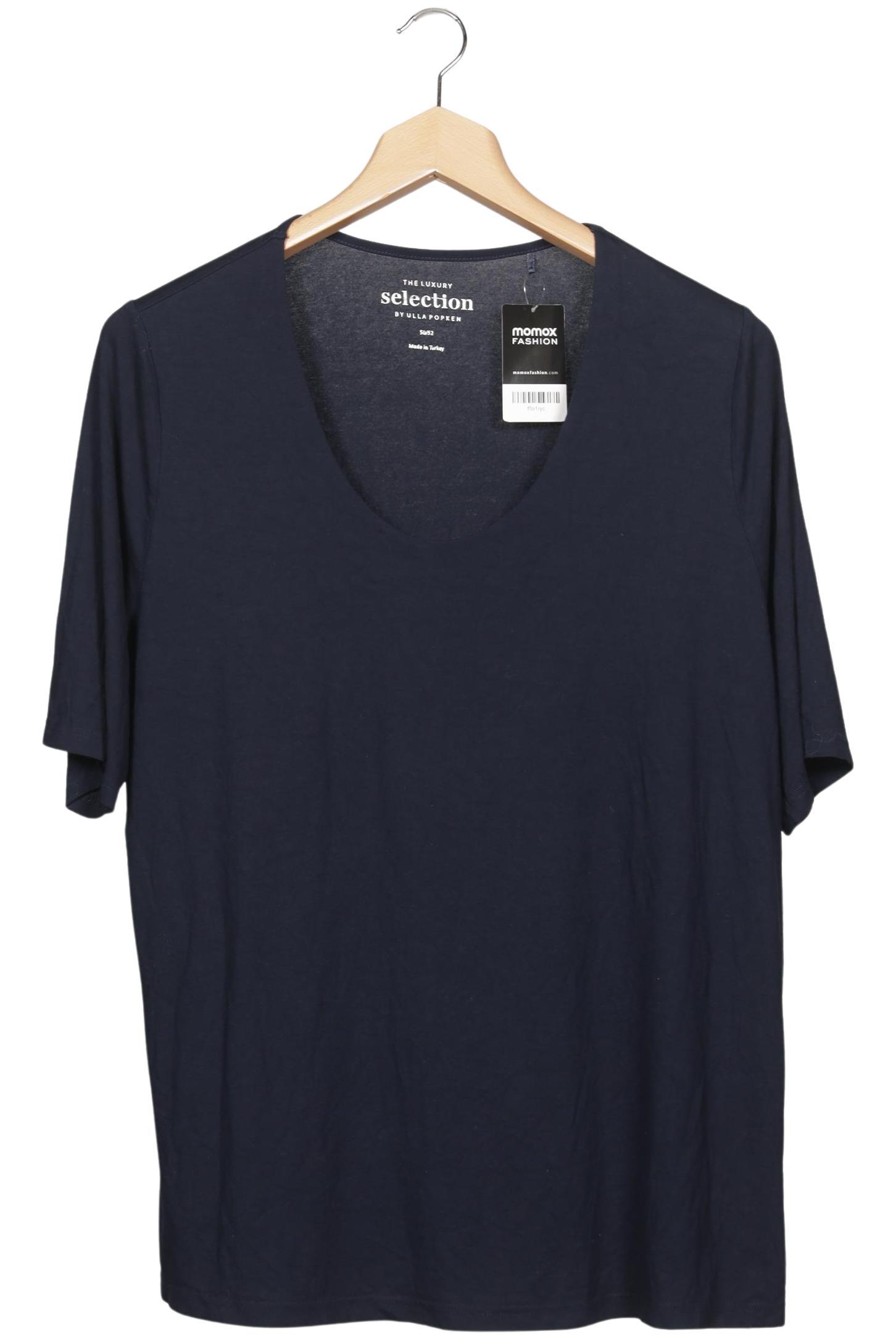 

Selection by Ulla Popken Damen T-Shirt, marineblau, Gr. 50