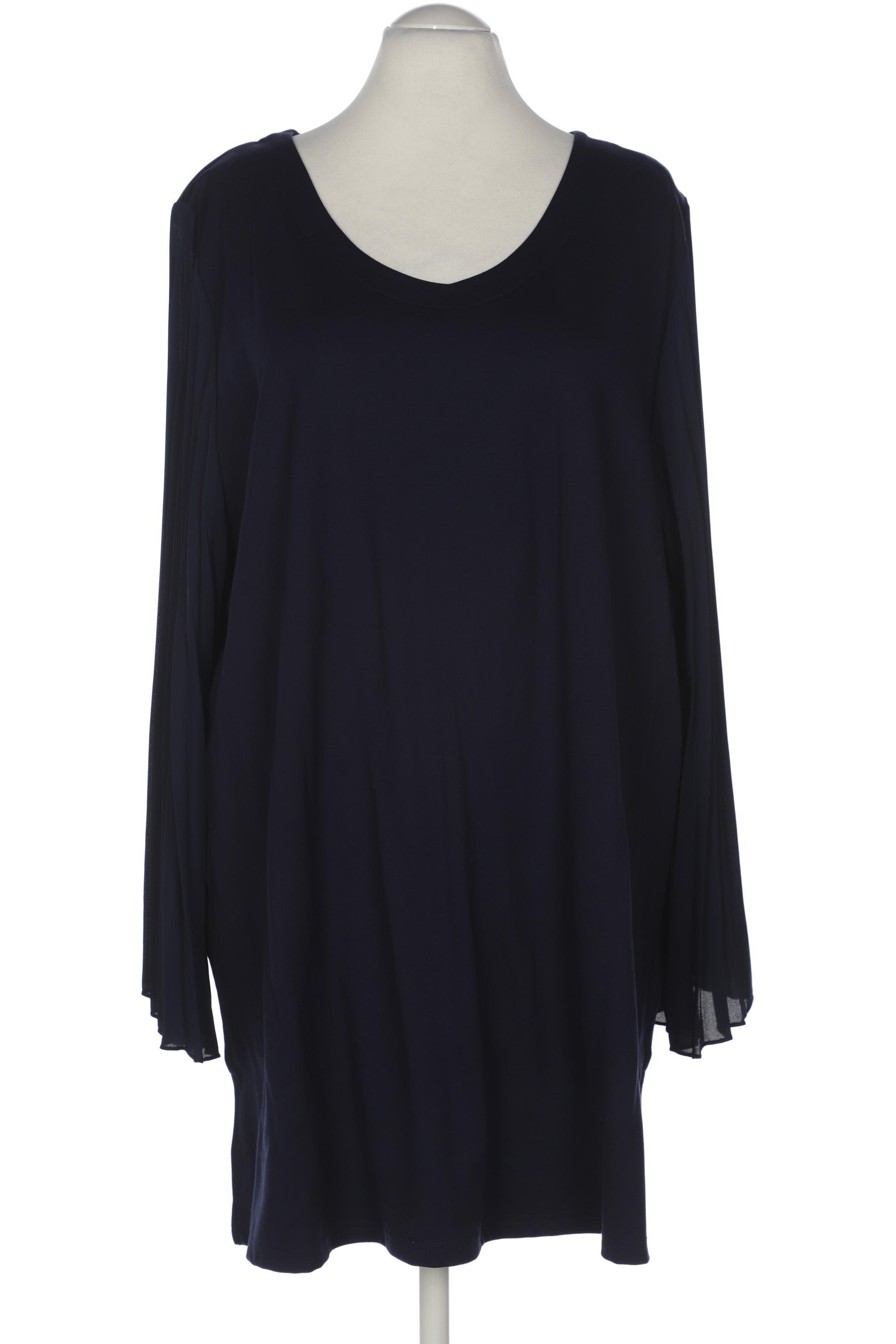 

Selection by Ulla Popken Damen Langarmshirt, marineblau, Gr. 54