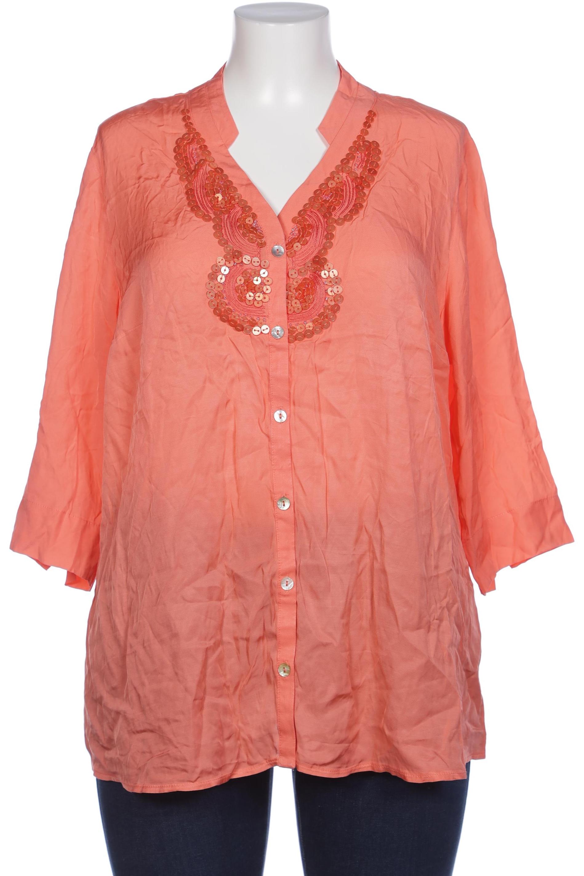 

Selection by Ulla Popken Damen Bluse, orange, Gr. 46