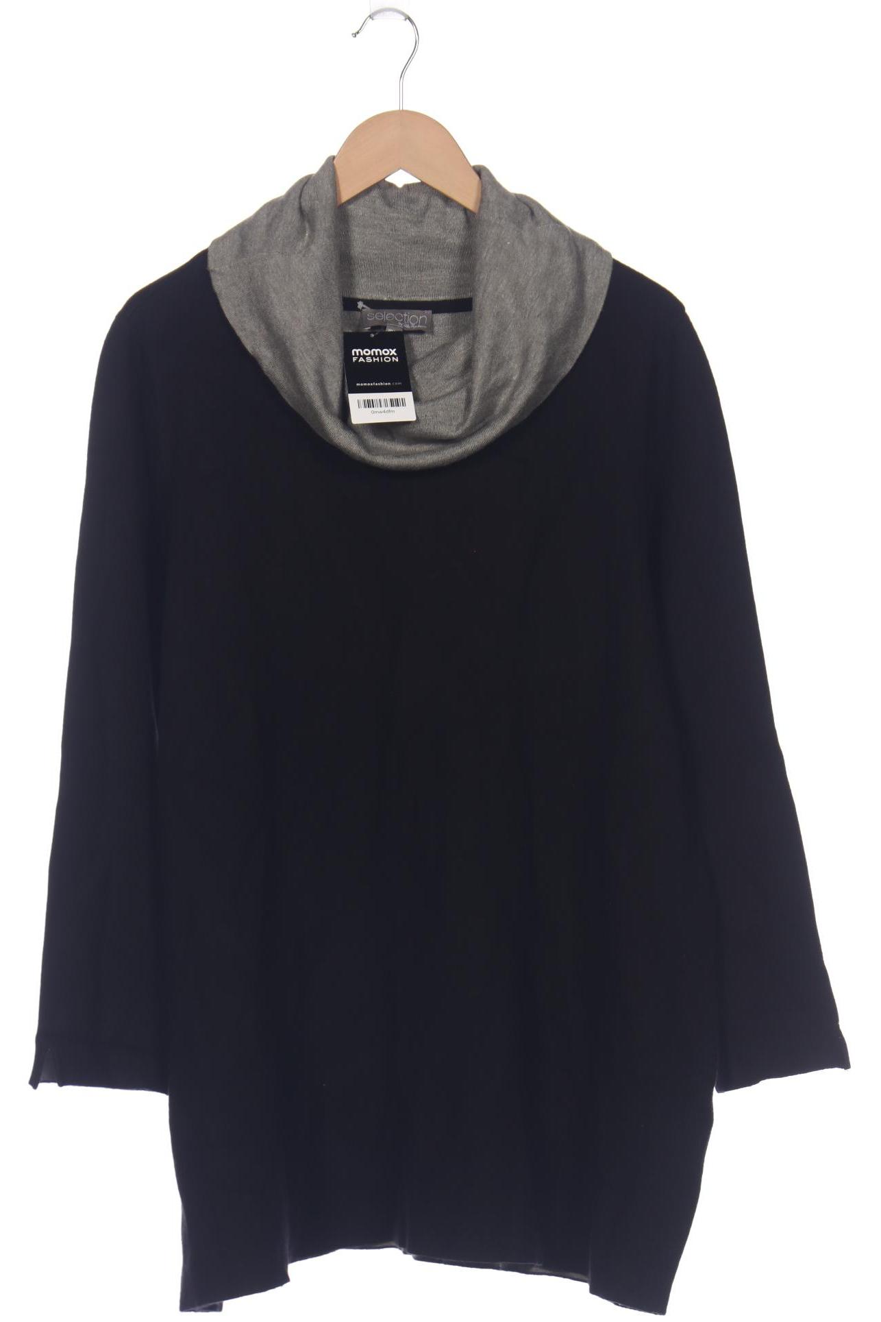 Thumbnail - Selection by Ulla Popken Damen Pullover, schwarz, Gr. 46