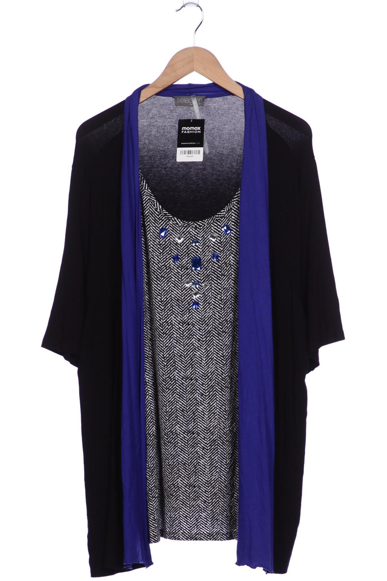 

Selection by Ulla Popken Damen T-Shirt, schwarz, Gr. 54
