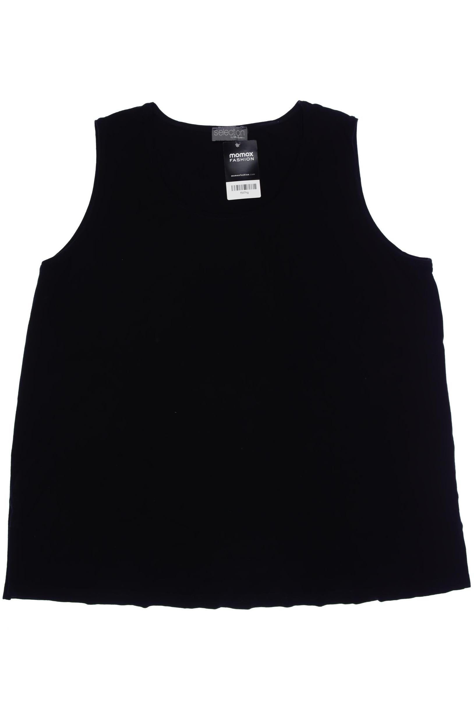 

Selection by Ulla Popken Damen Top, schwarz, Gr. 50