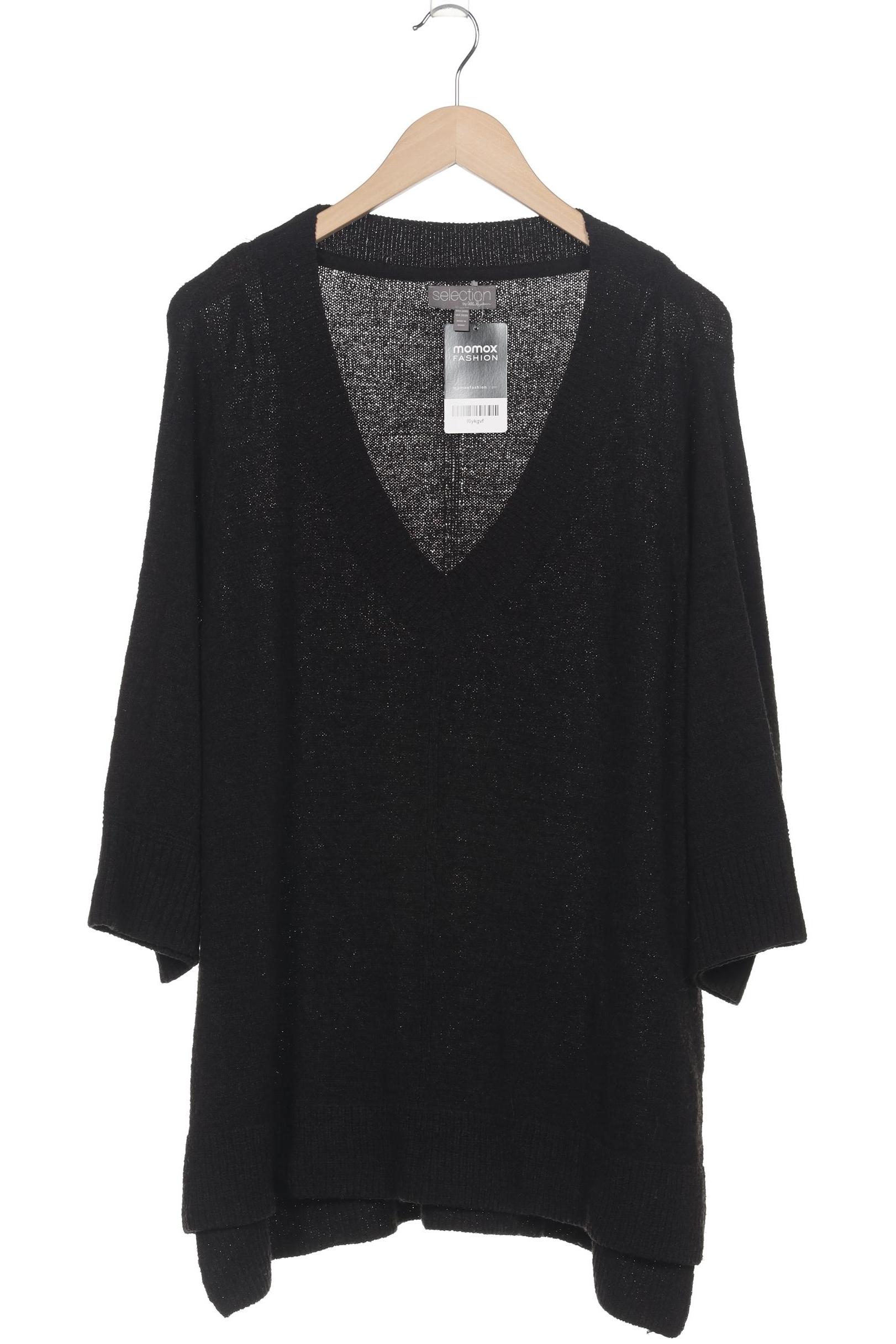 

Selection by Ulla Popken Damen Pullover, schwarz, Gr. 50