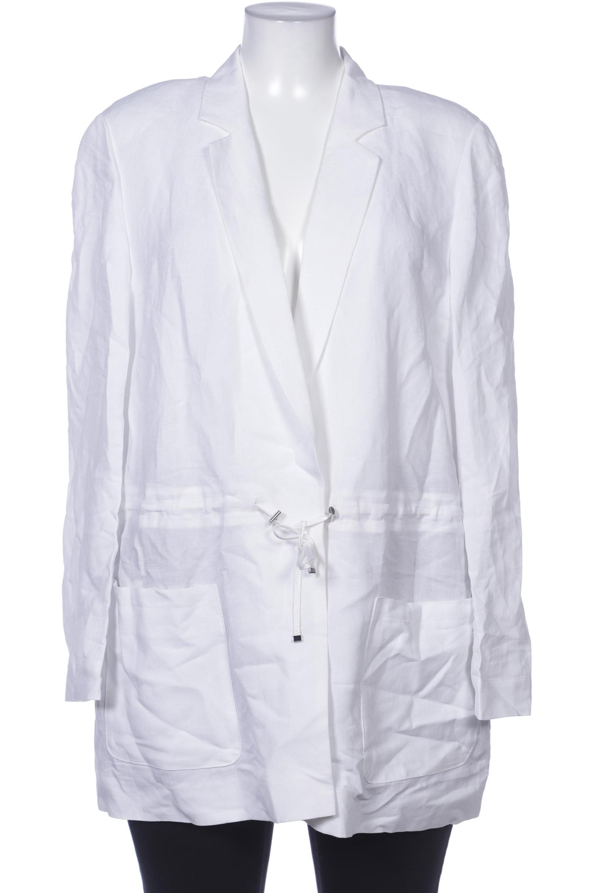 

Selection by Ulla Popken Damen Blazer, weiß, Gr. 46