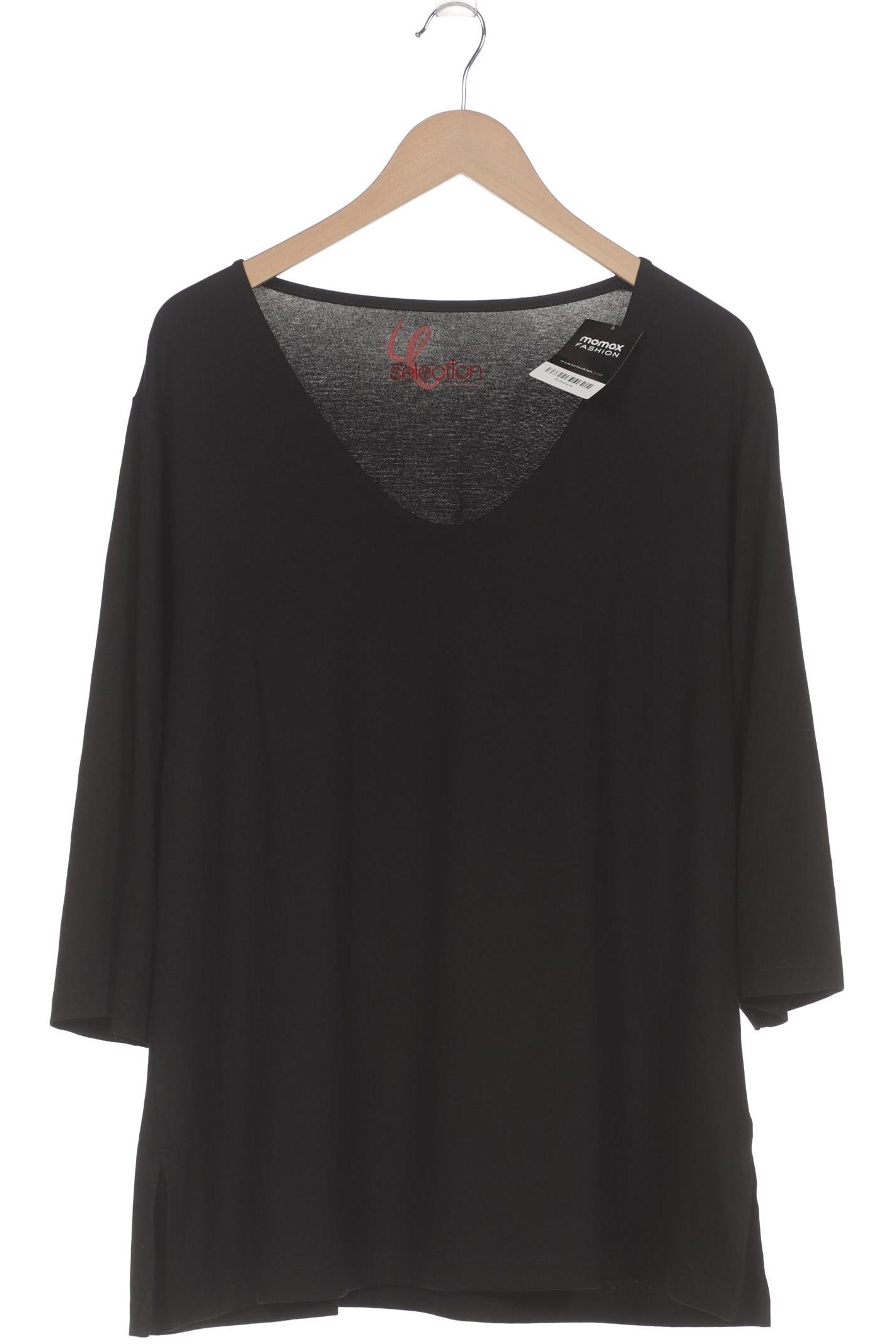 

Selection by Ulla Popken Damen T-Shirt, schwarz, Gr. 50