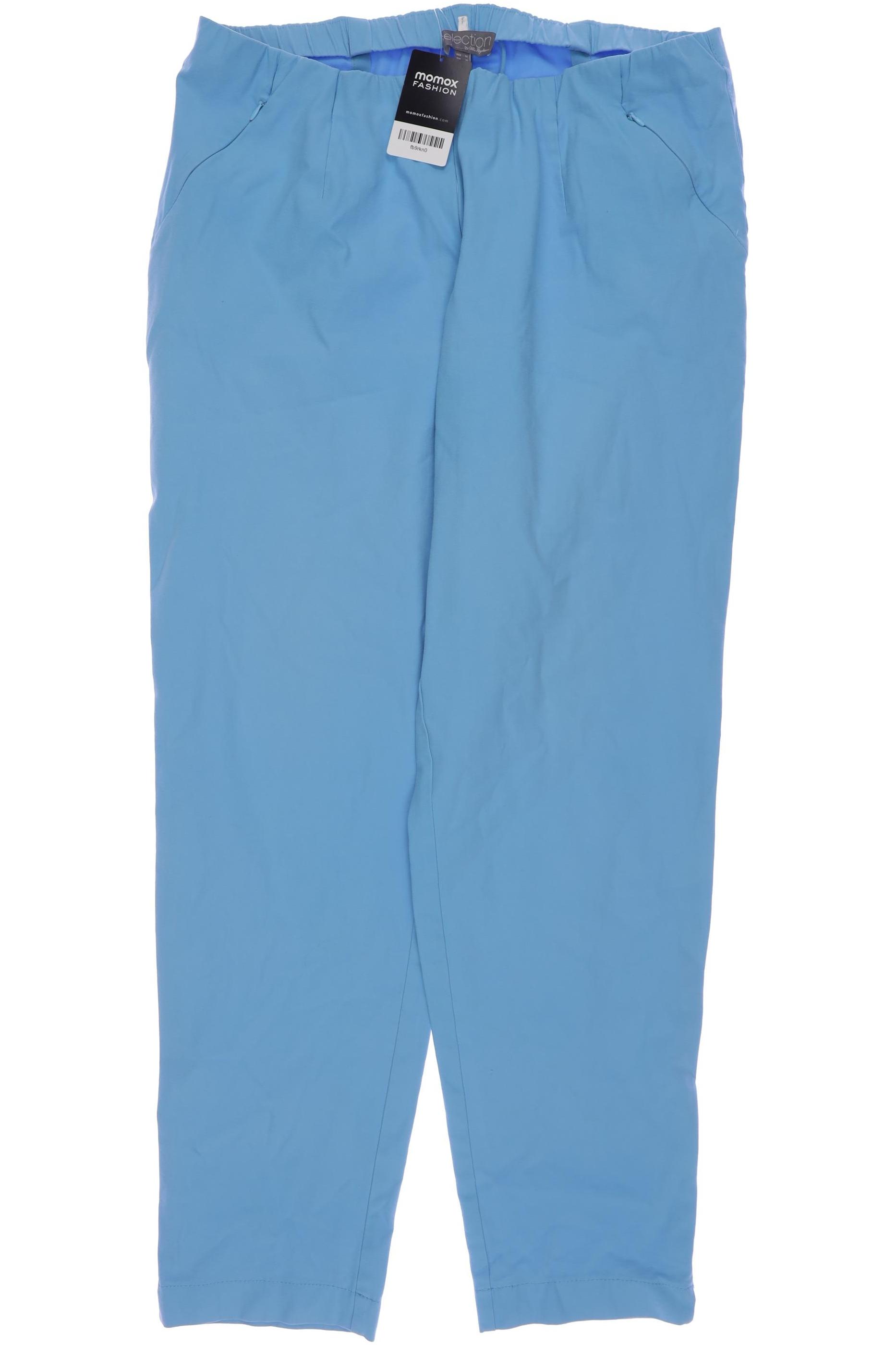 

Selection by Ulla Popken Damen Stoffhose, blau, Gr. 46