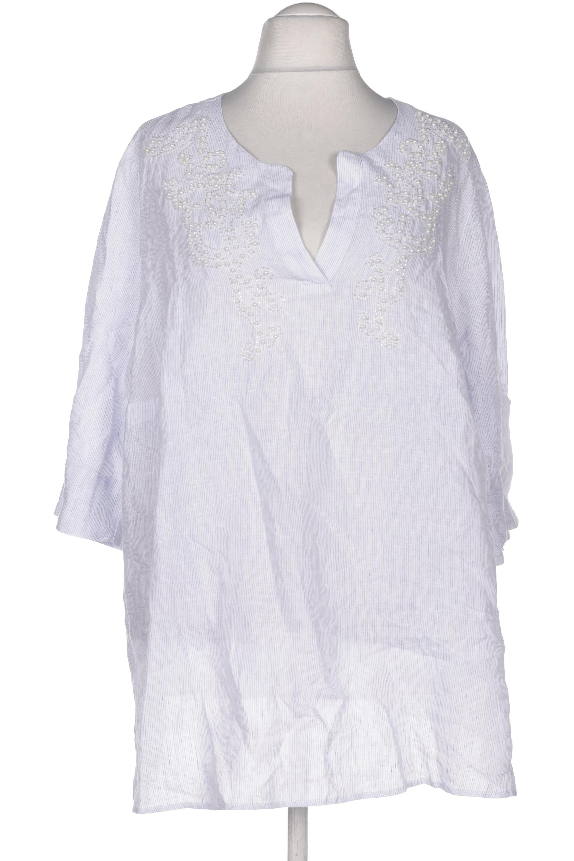 

Selection by Ulla Popken Damen Bluse, blau, Gr. 54