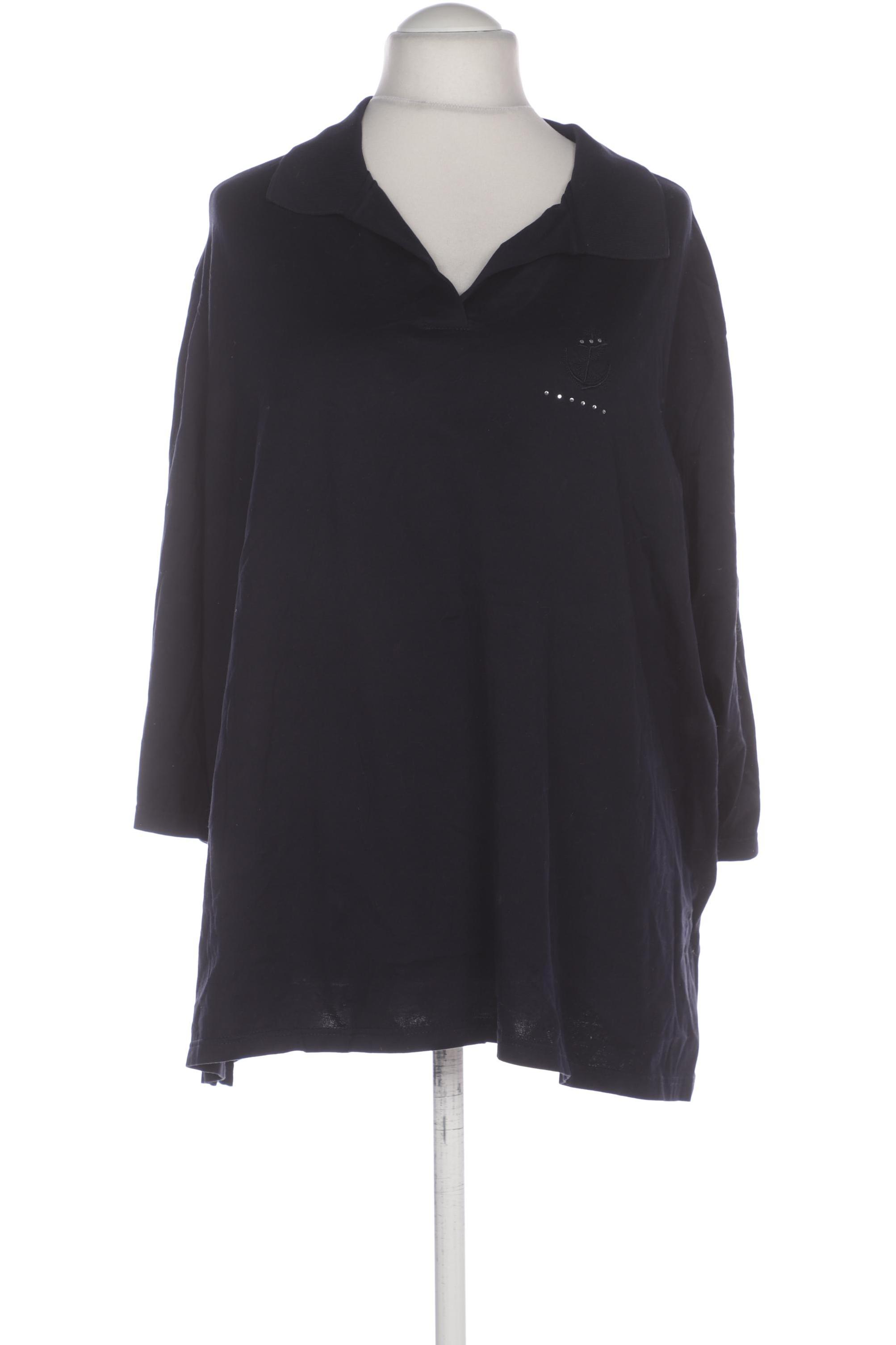 

Selection by Ulla Popken Damen Poloshirt, marineblau, Gr. 54