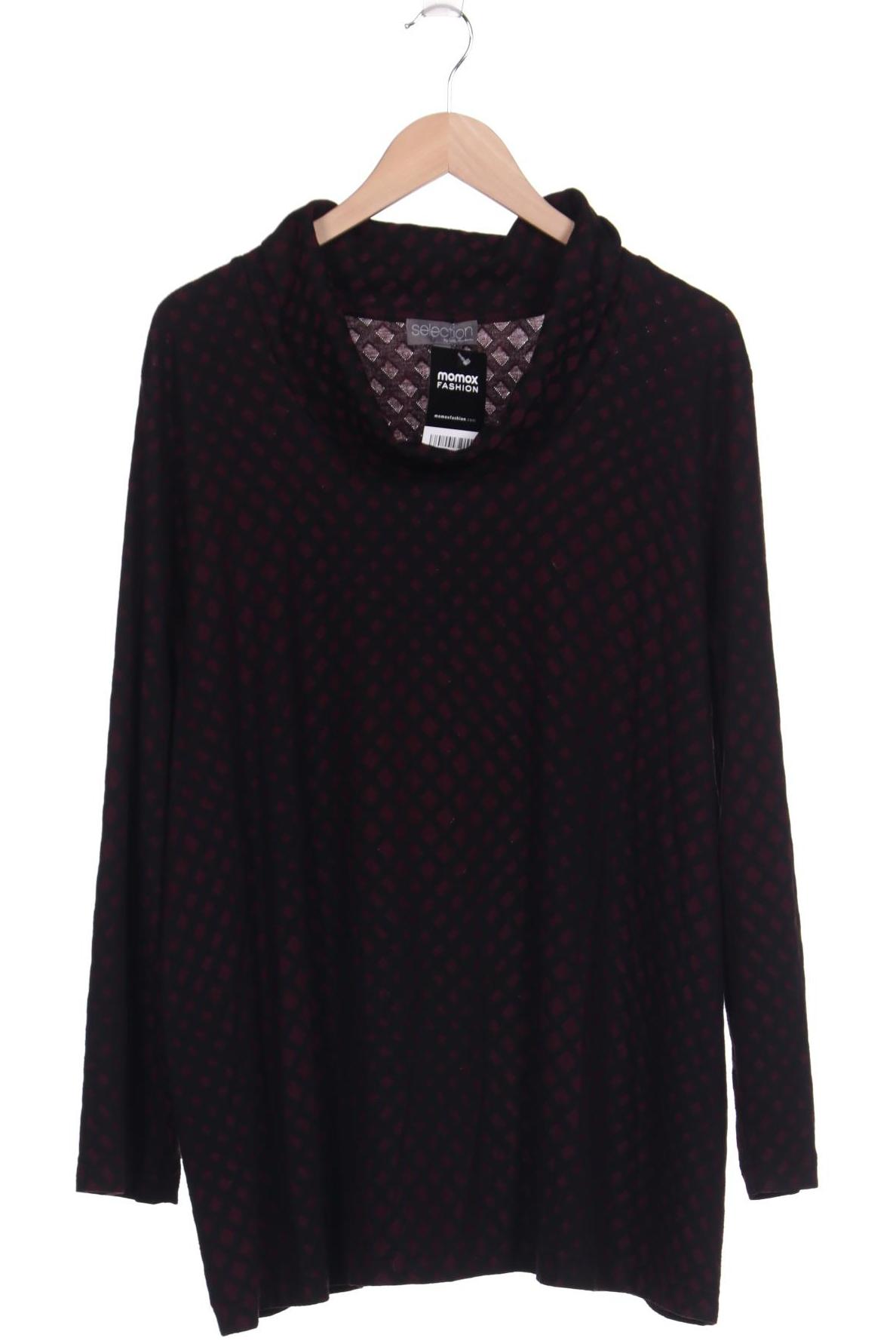 

Selection by Ulla Popken Damen Langarmshirt, bordeaux