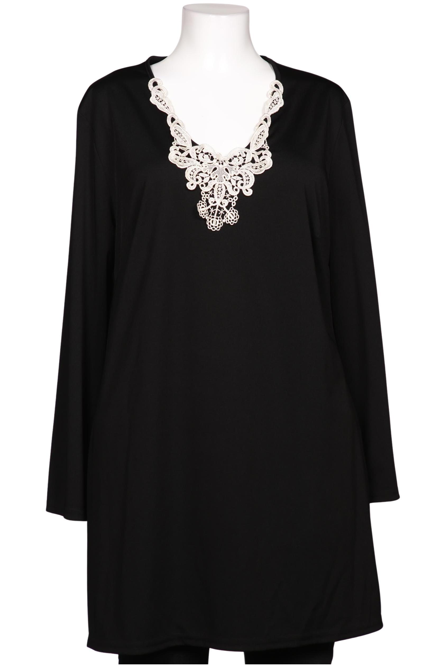 

Selection by Ulla Popken Damen Bluse, schwarz, Gr. 46