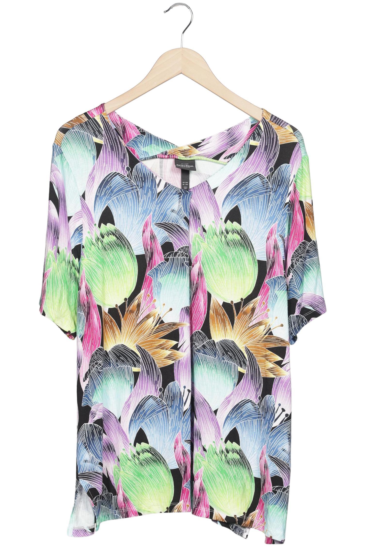 

Selection by Ulla Popken Damen T-Shirt, mehrfarbig, Gr. 46