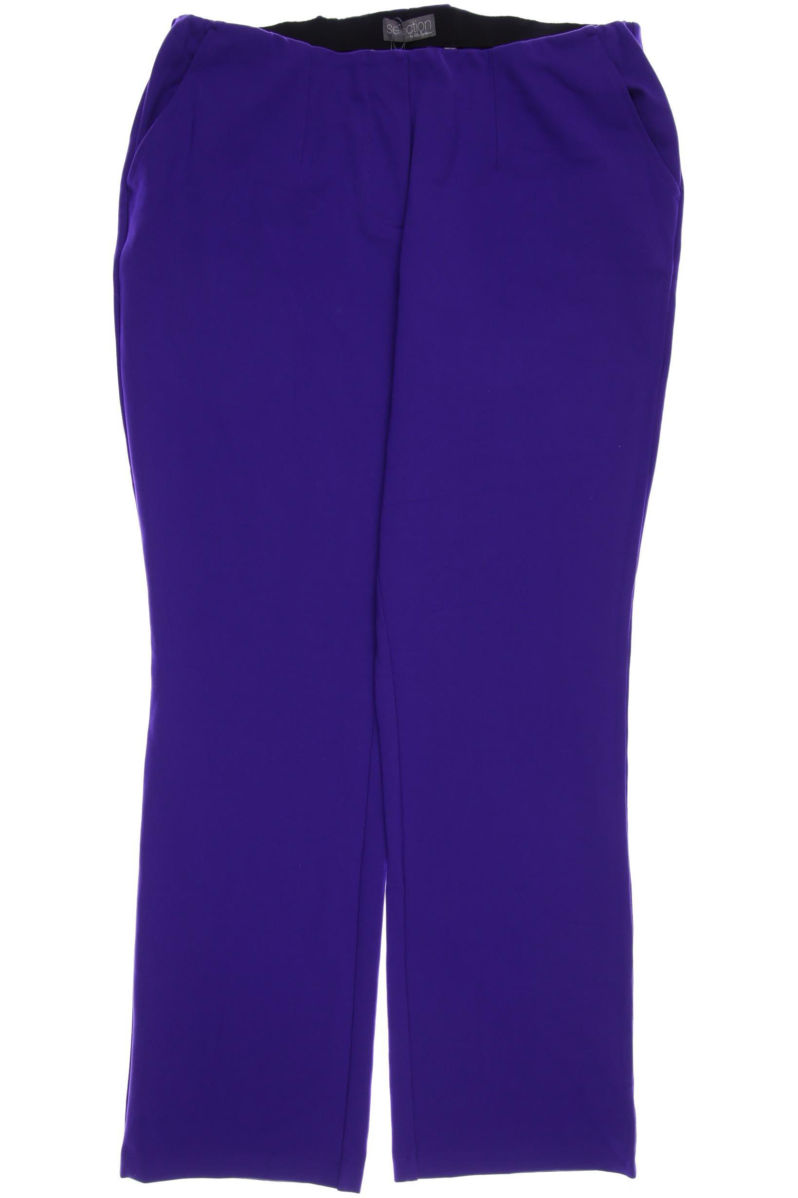 

Selection by Ulla Popken Damen Stoffhose, flieder, Gr. 50