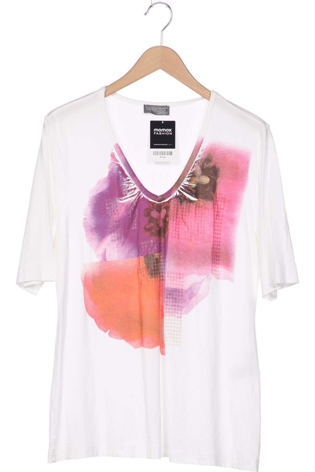

Selection by Ulla Popken Damen T-Shirt, weiß, Gr. 42