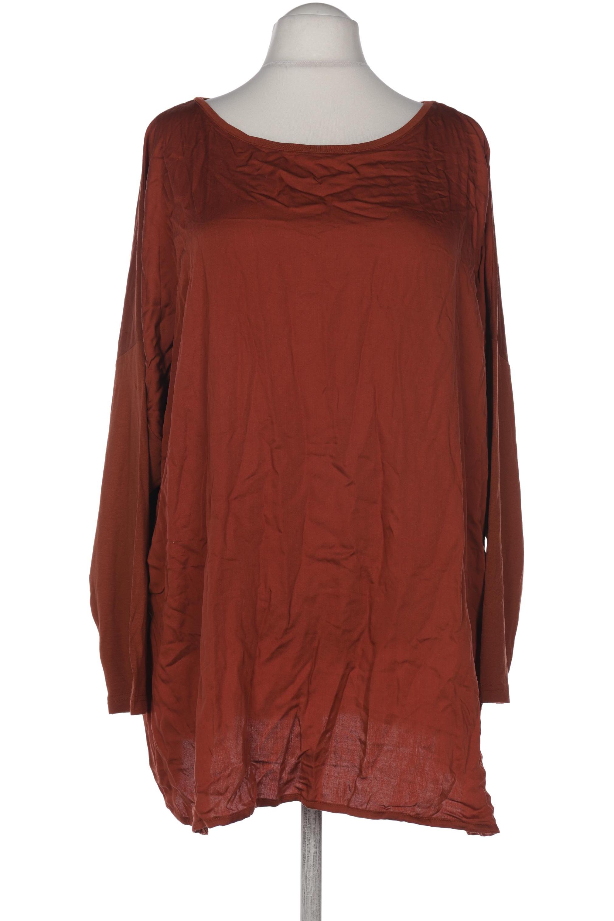 

Selection by Ulla Popken Damen Bluse, braun, Gr. 54