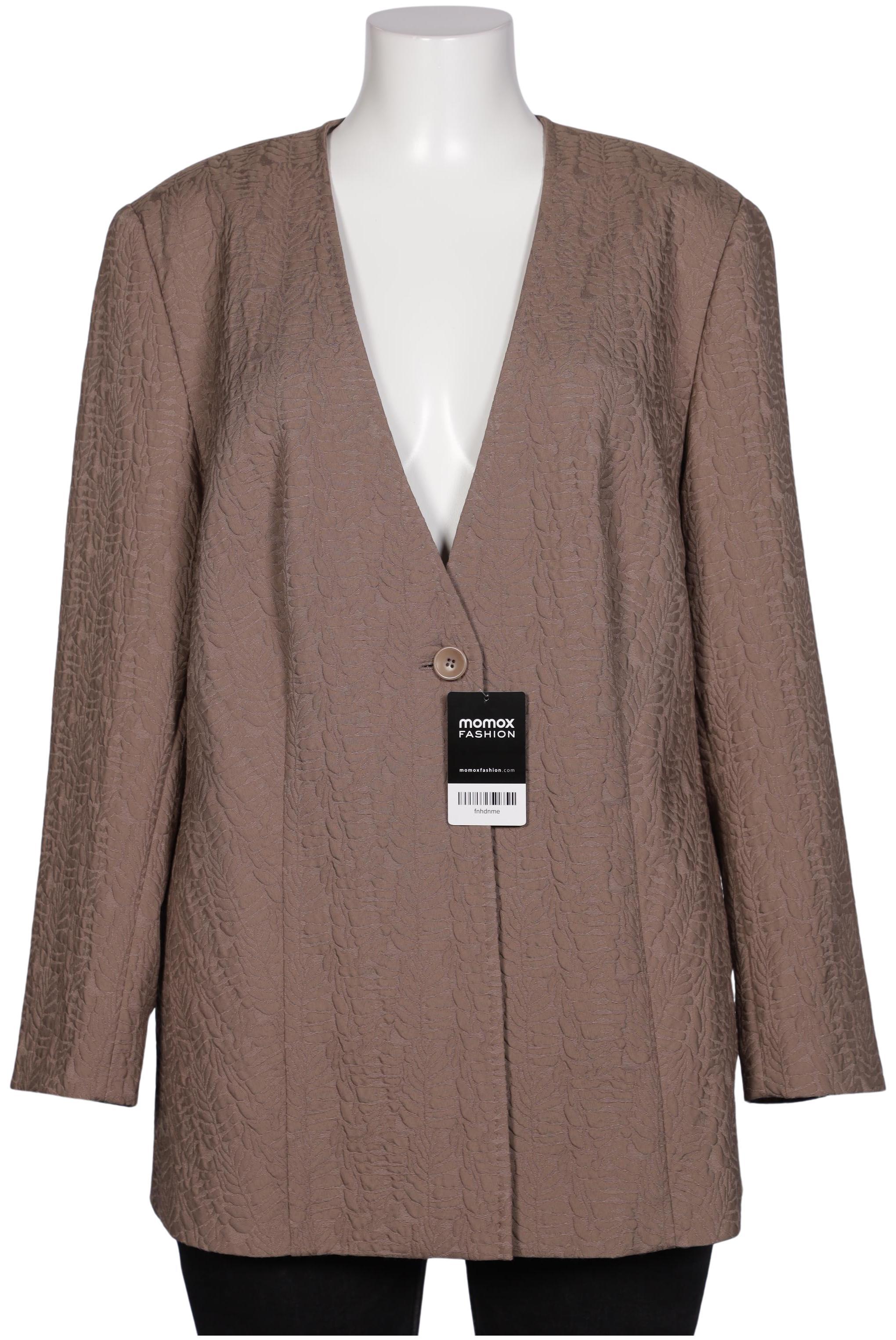 

Selection by Ulla Popken Damen Blazer, braun, Gr. 48