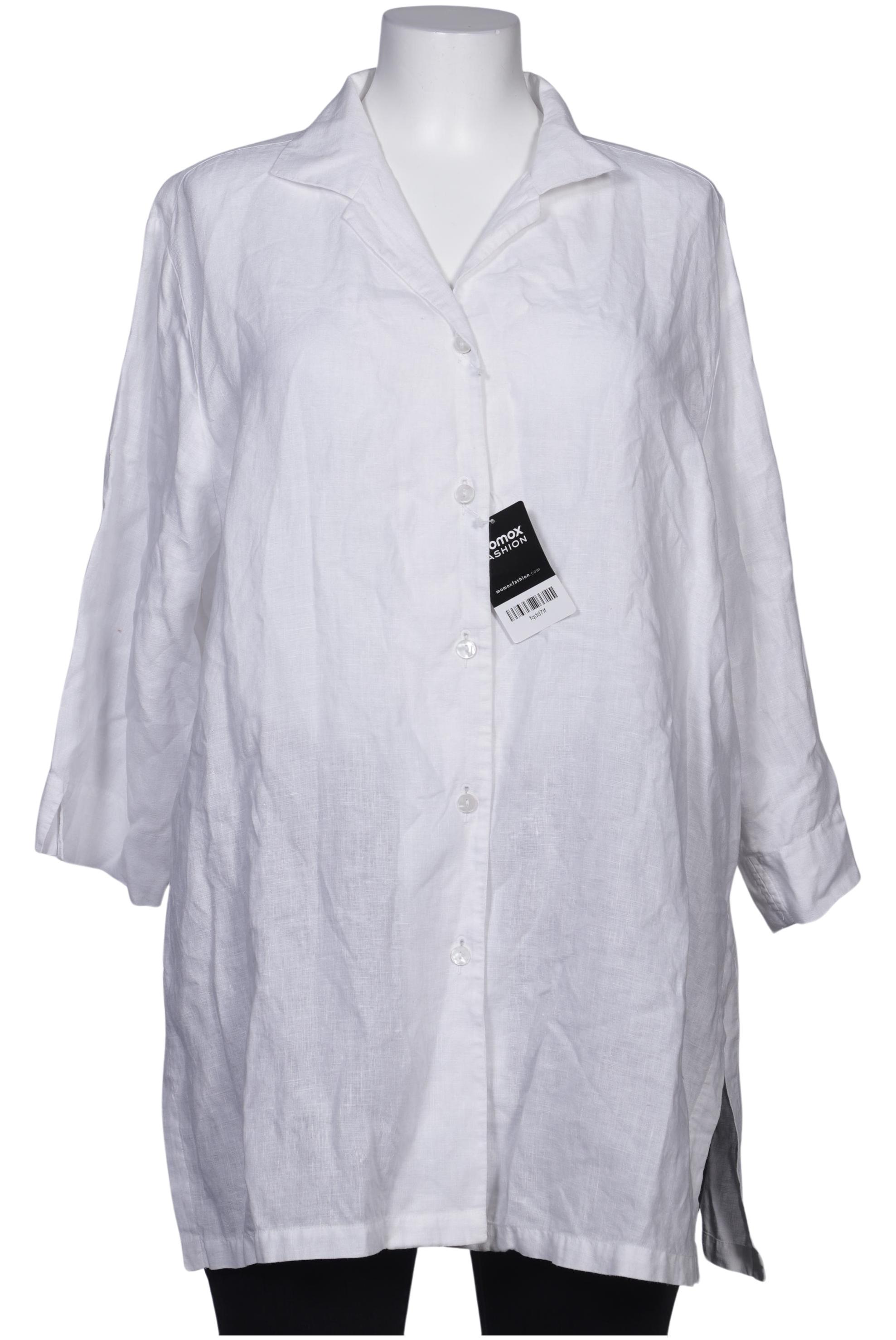 

Selection by Ulla Popken Damen Bluse, weiß, Gr. 46