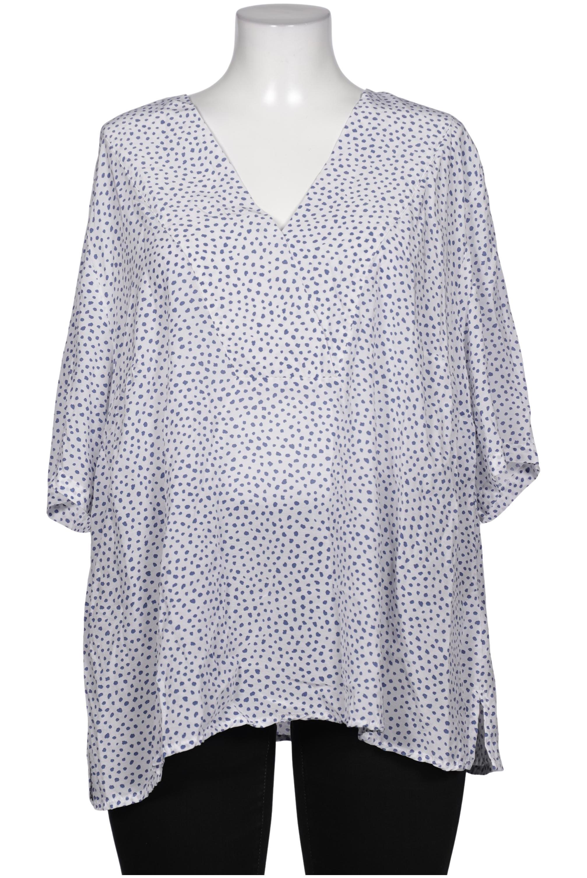 

Selection by Ulla Popken Damen Bluse, weiß, Gr. 50