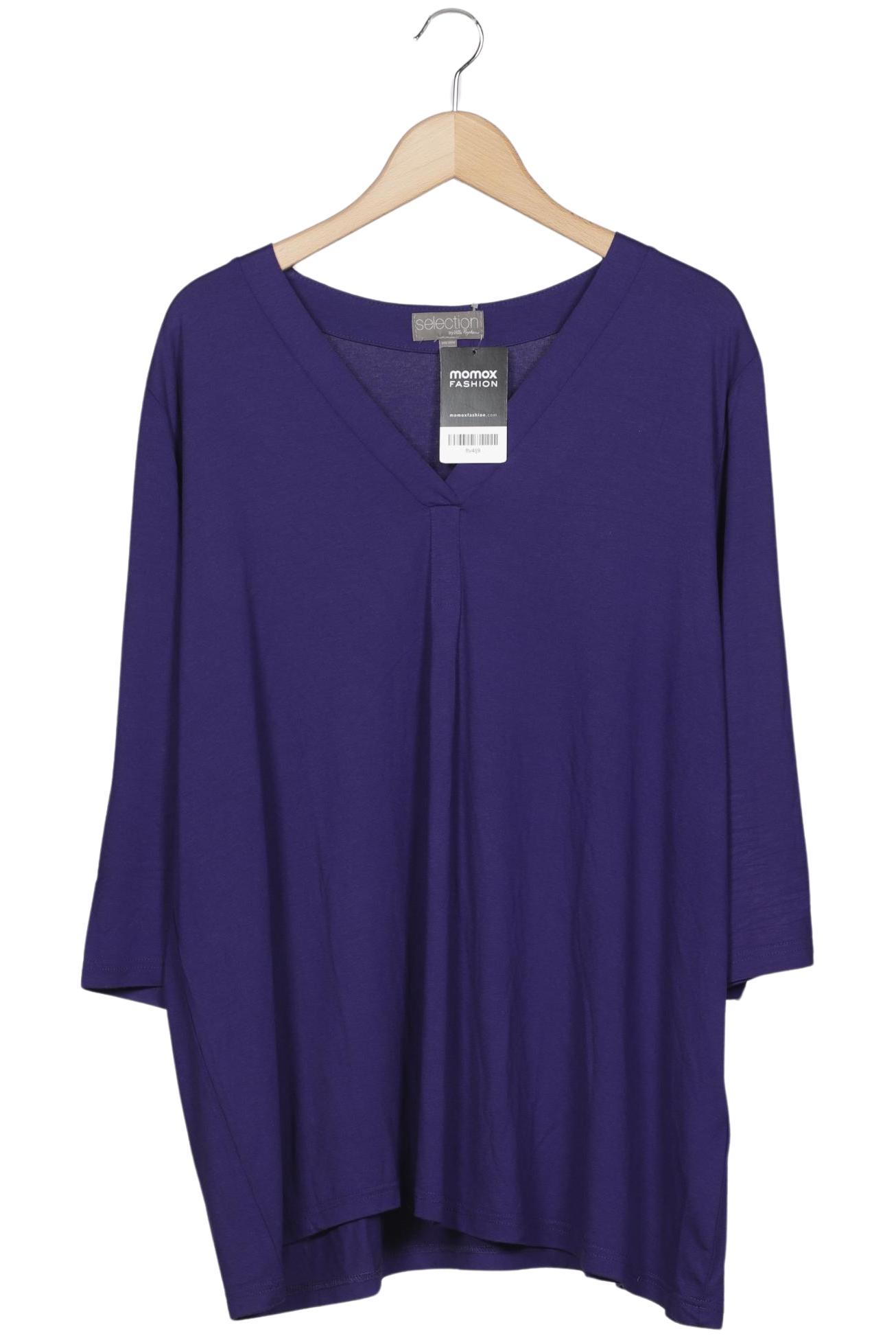 

Selection by Ulla Popken Damen Langarmshirt, flieder, Gr. 50