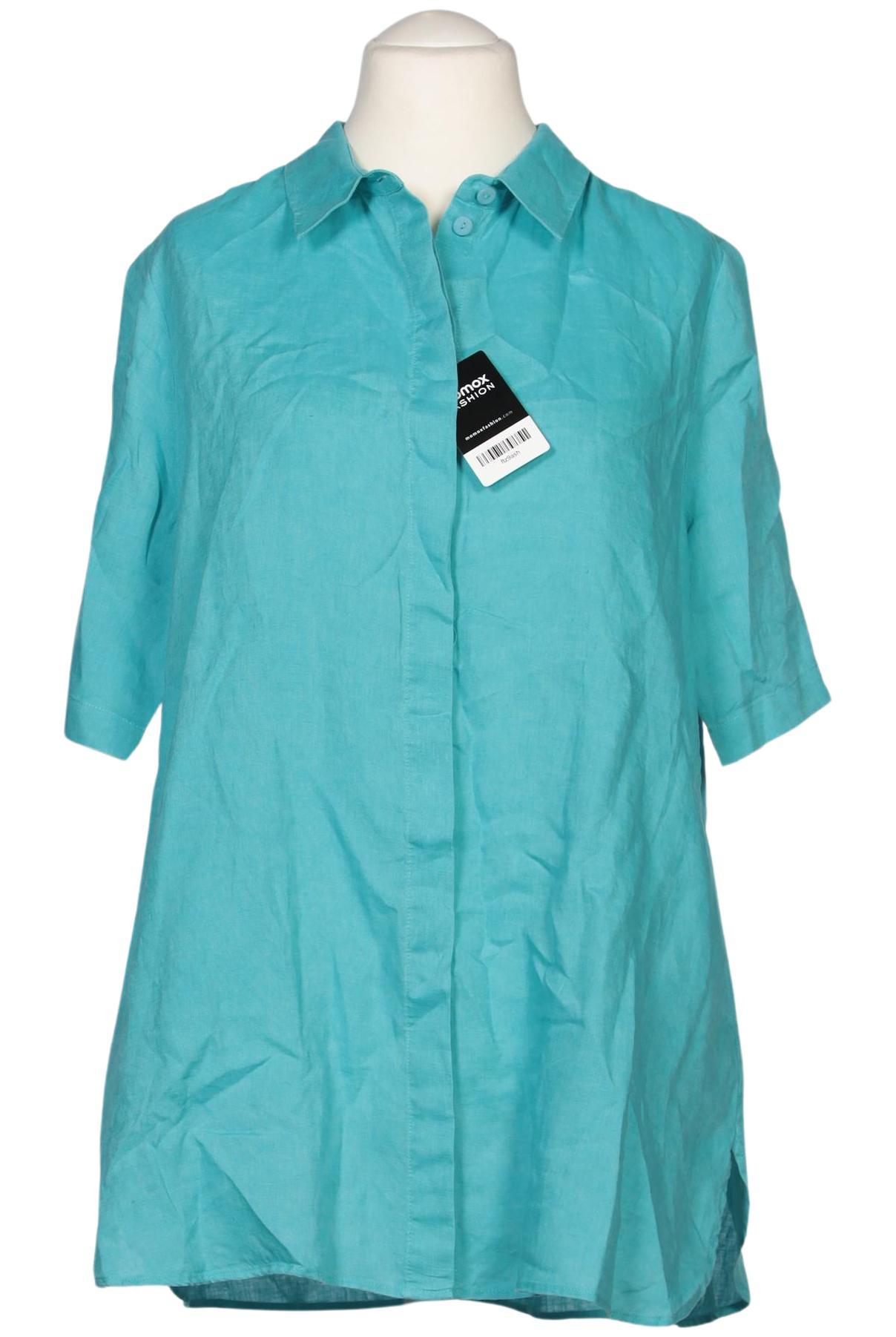 

Selection by Ulla Popken Damen Bluse, türkis, Gr. 42