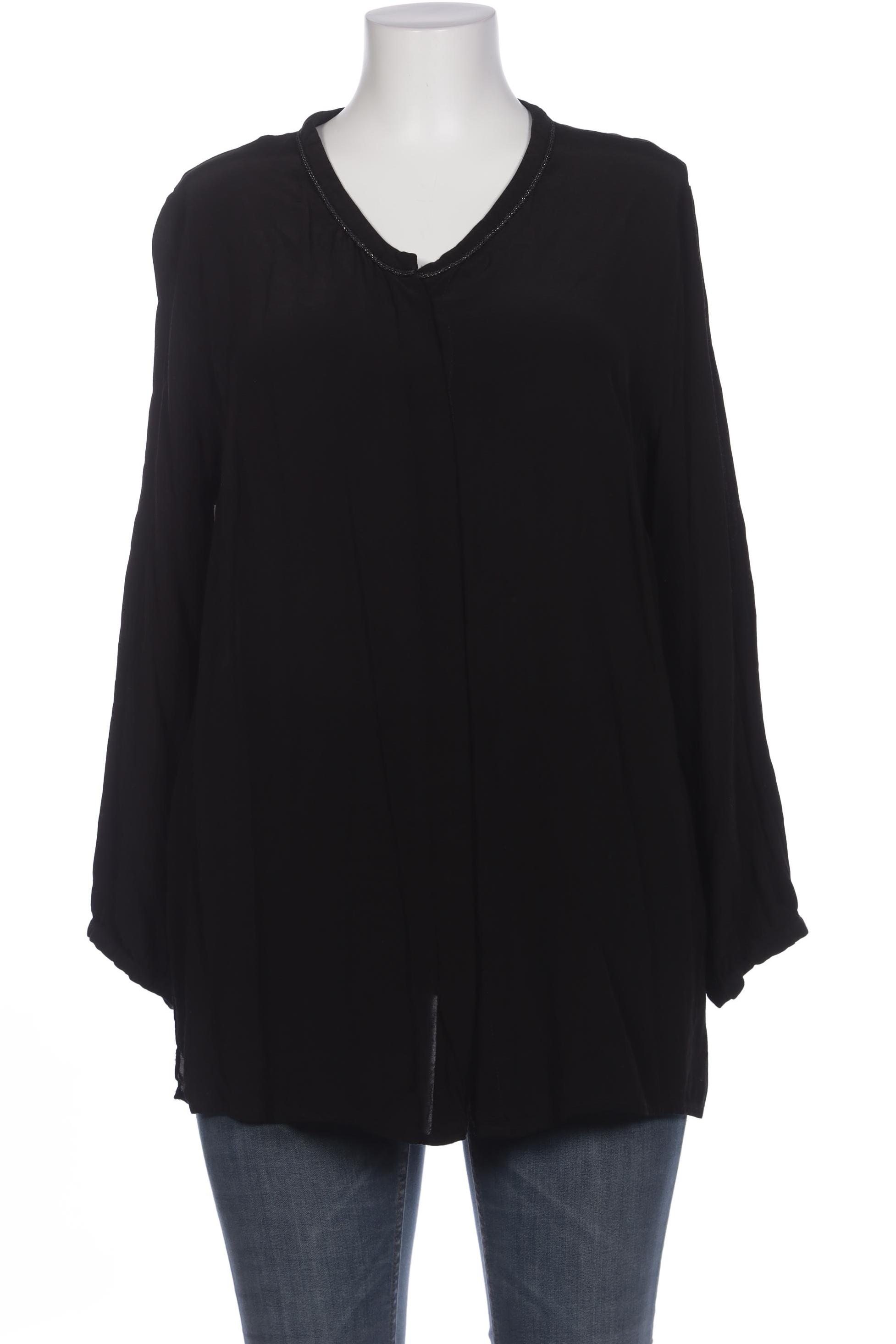 

Selection by Ulla Popken Damen Bluse, schwarz, Gr. 46