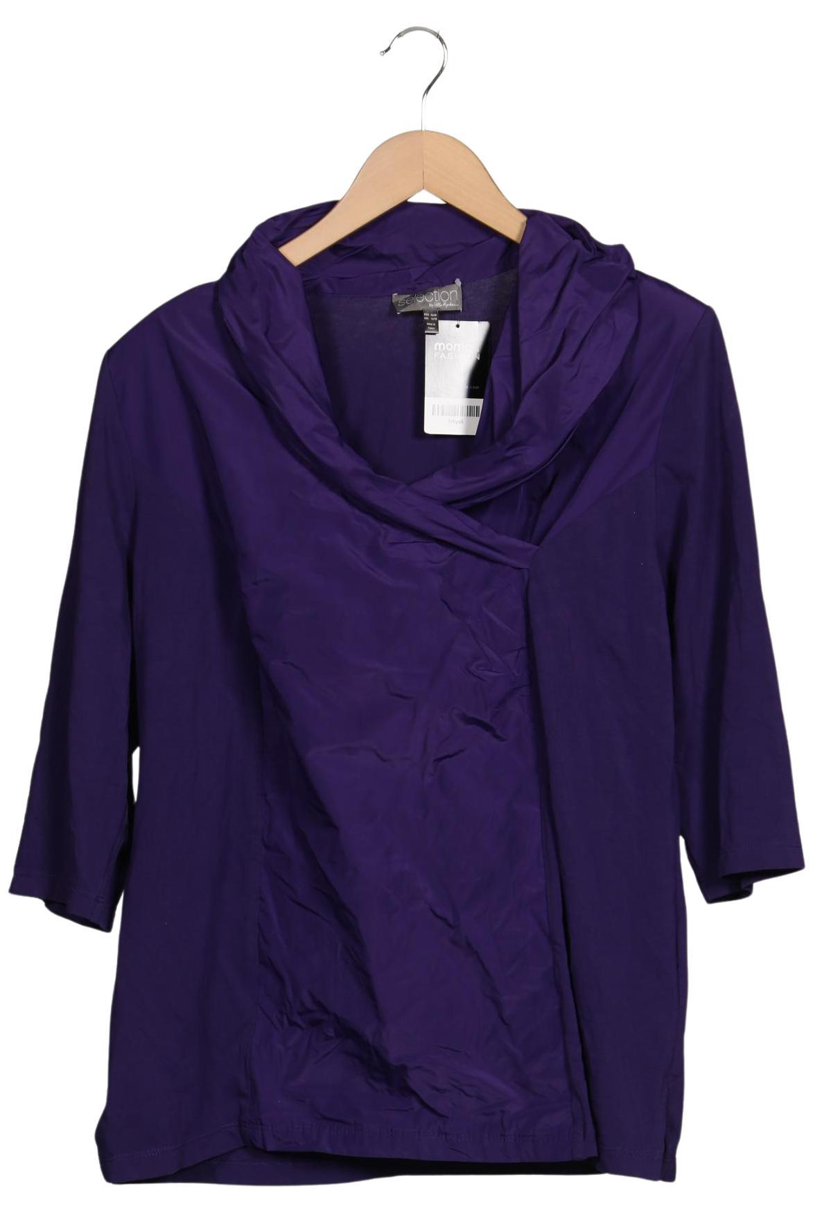 

Selection by Ulla Popken Damen Langarmshirt, flieder, Gr. 46