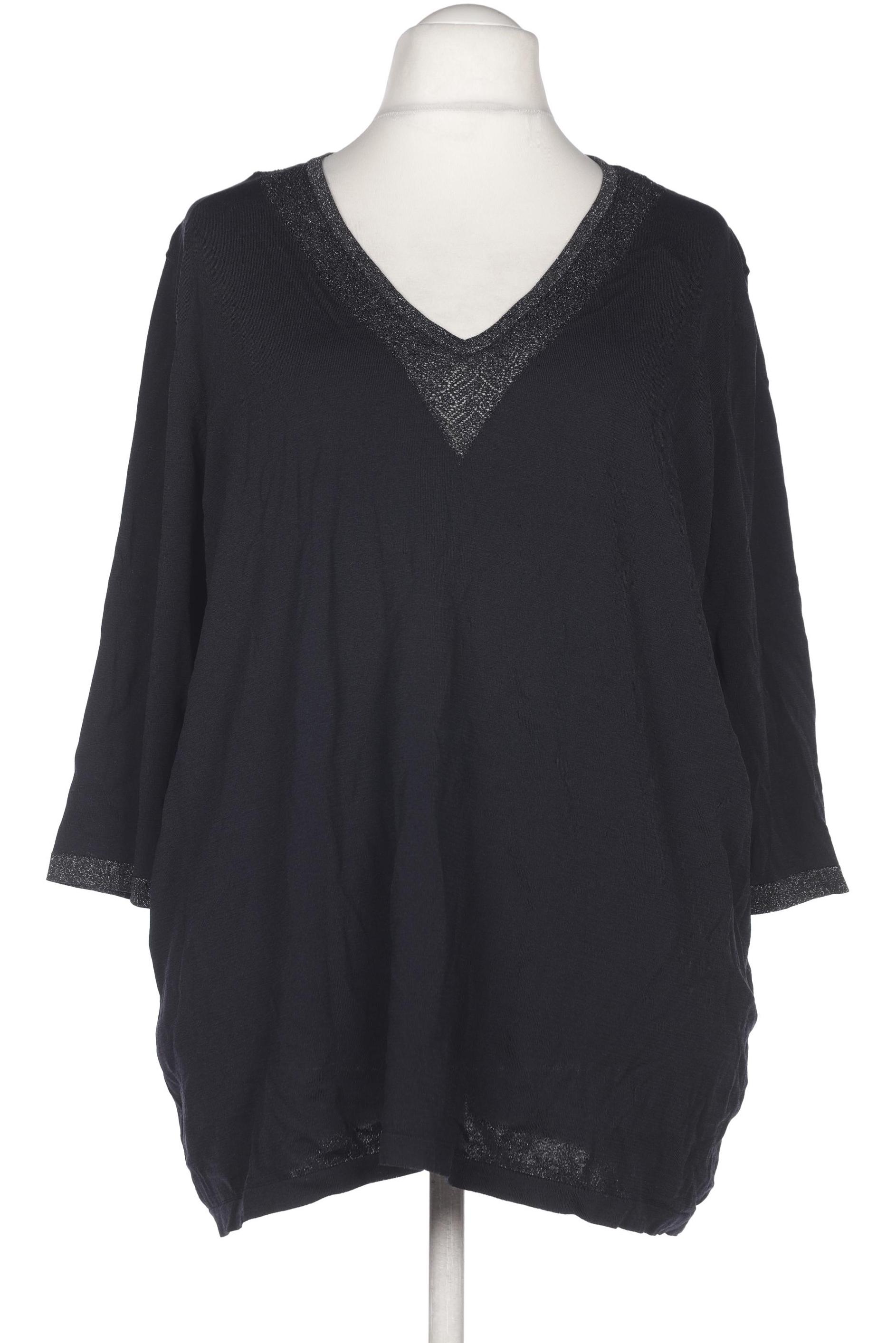 

Selection by Ulla Popken Damen Langarmshirt, marineblau