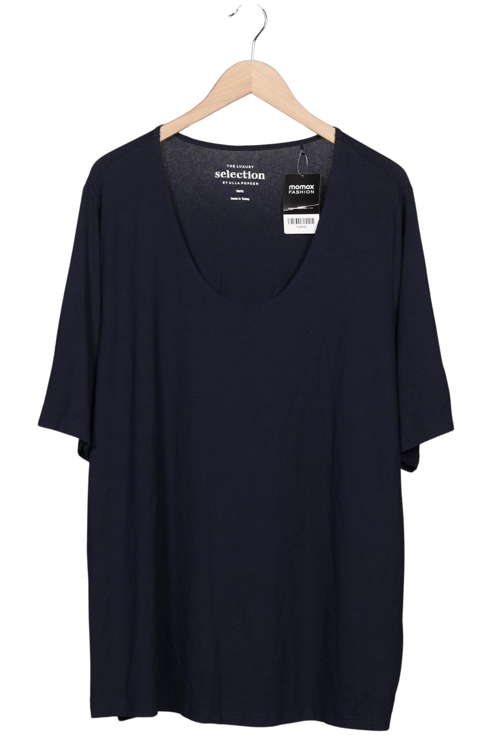 

Selection by Ulla Popken Damen T-Shirt, marineblau, Gr. 50