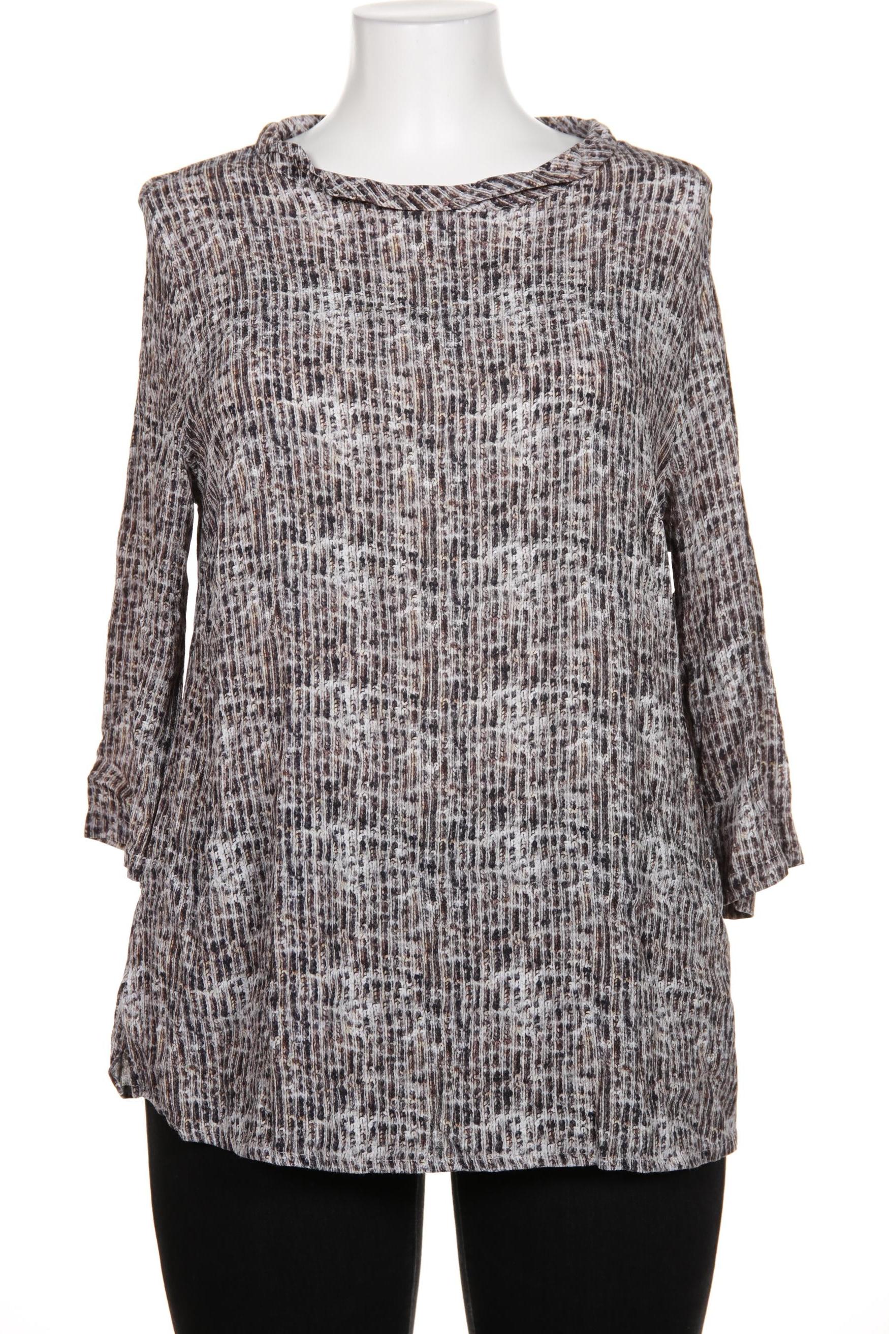 

Selection by Ulla Popken Damen Bluse, grau, Gr. 46