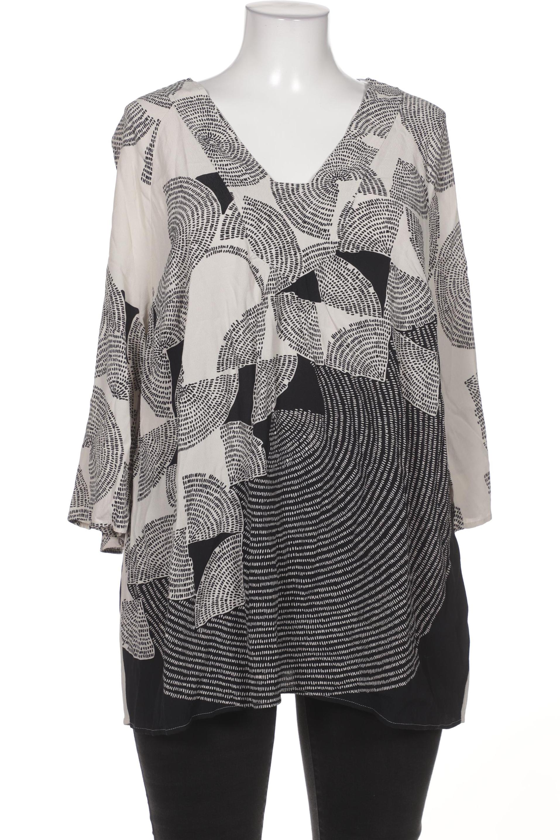 

Selection by Ulla Popken Damen Bluse, grau, Gr. 46