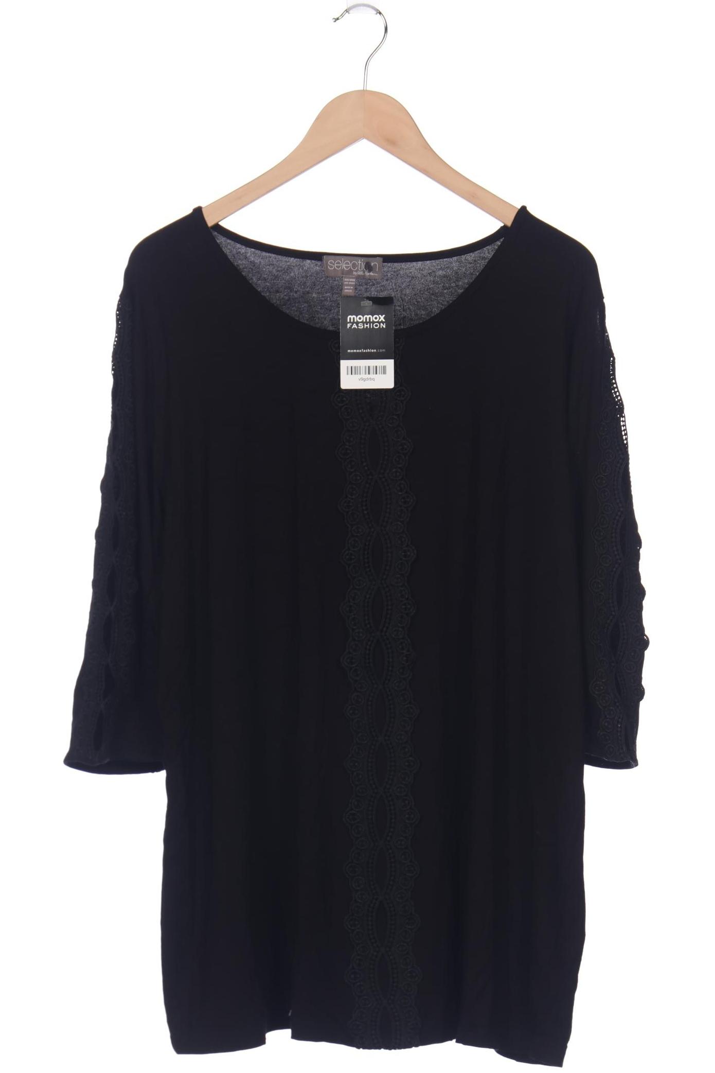 

Selection by Ulla Popken Damen Langarmshirt, schwarz, Gr. 50