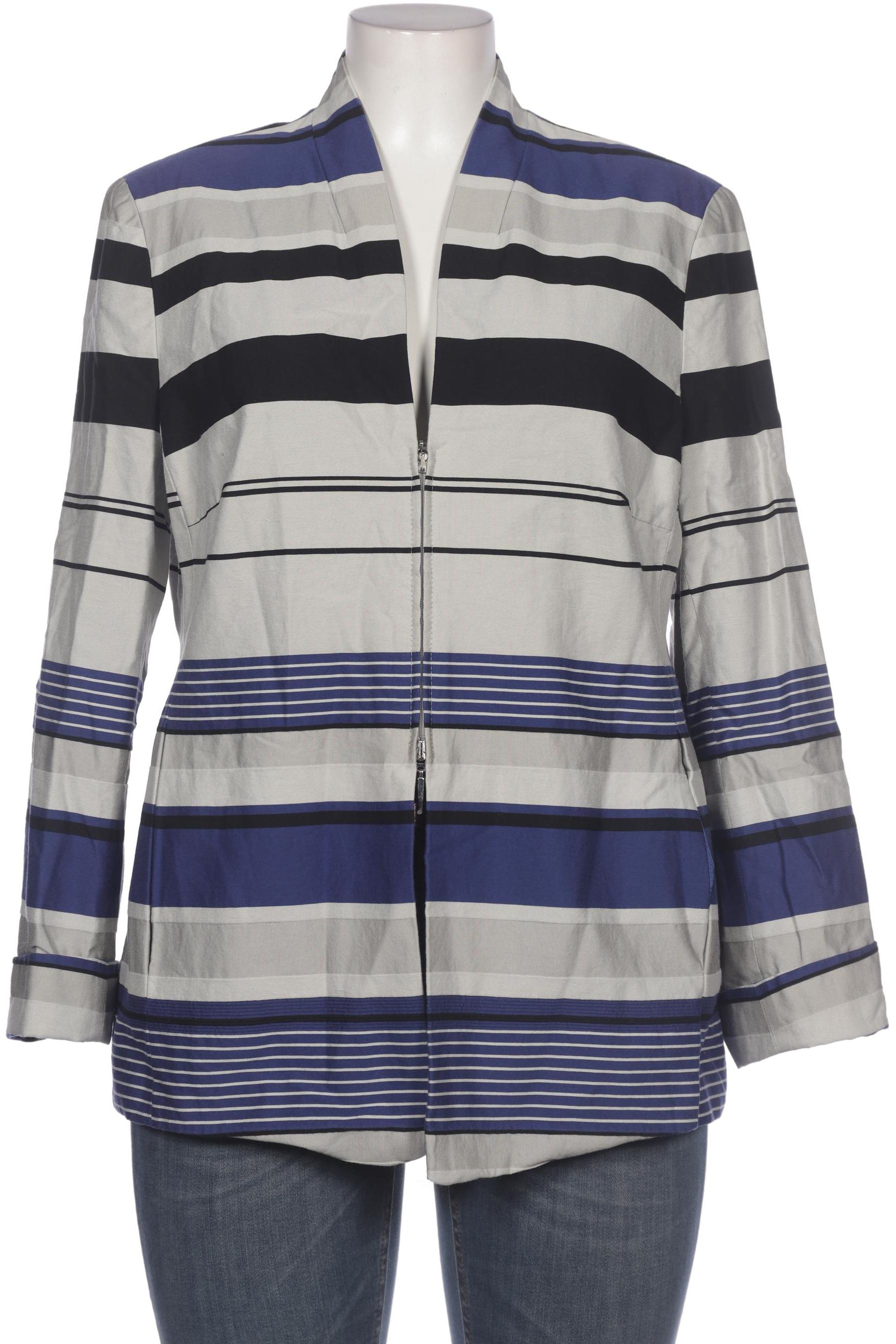

Selection by Ulla Popken Damen Blazer, grau, Gr. 44