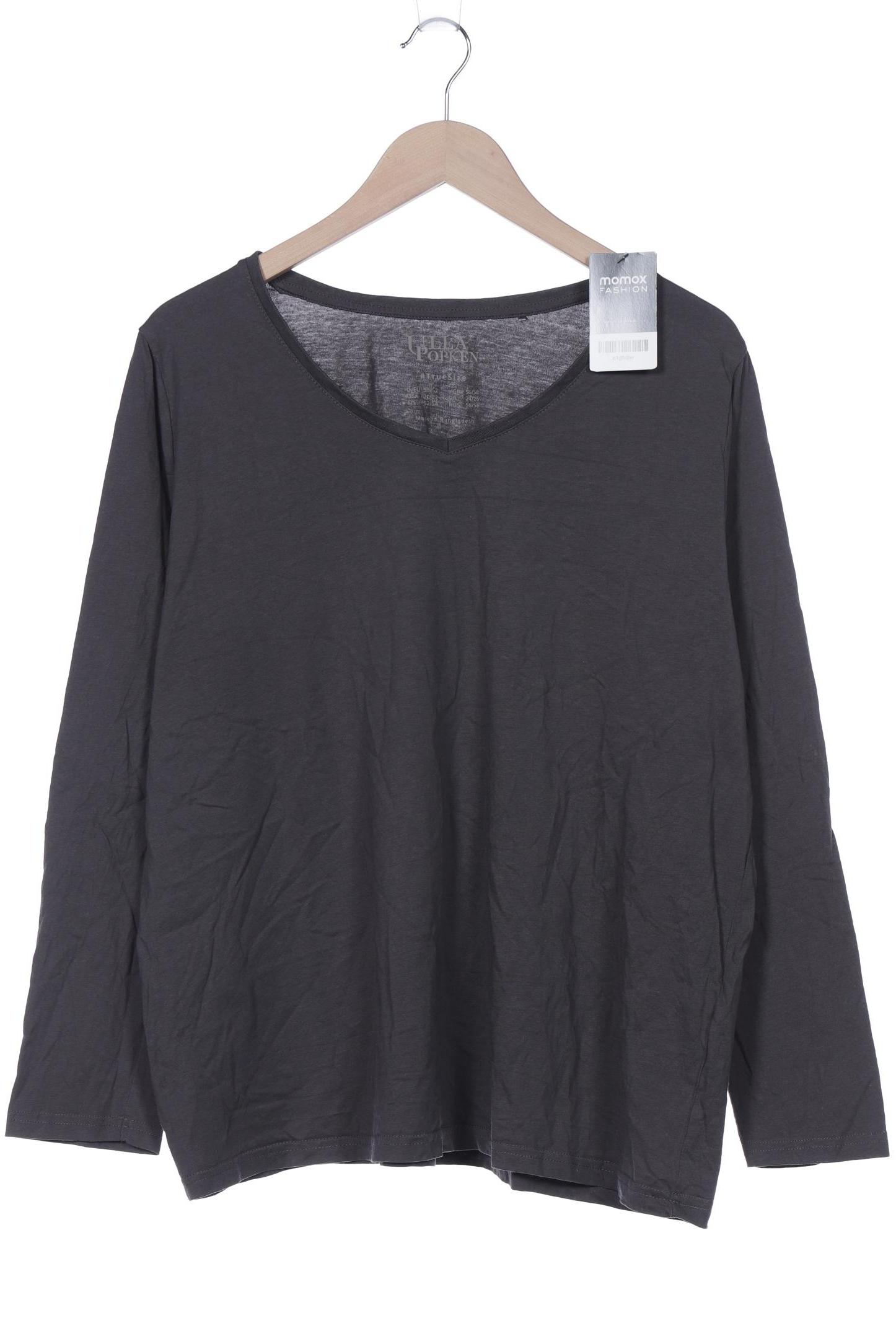 

Selection by Ulla Popken Damen Langarmshirt, grau, Gr. 50