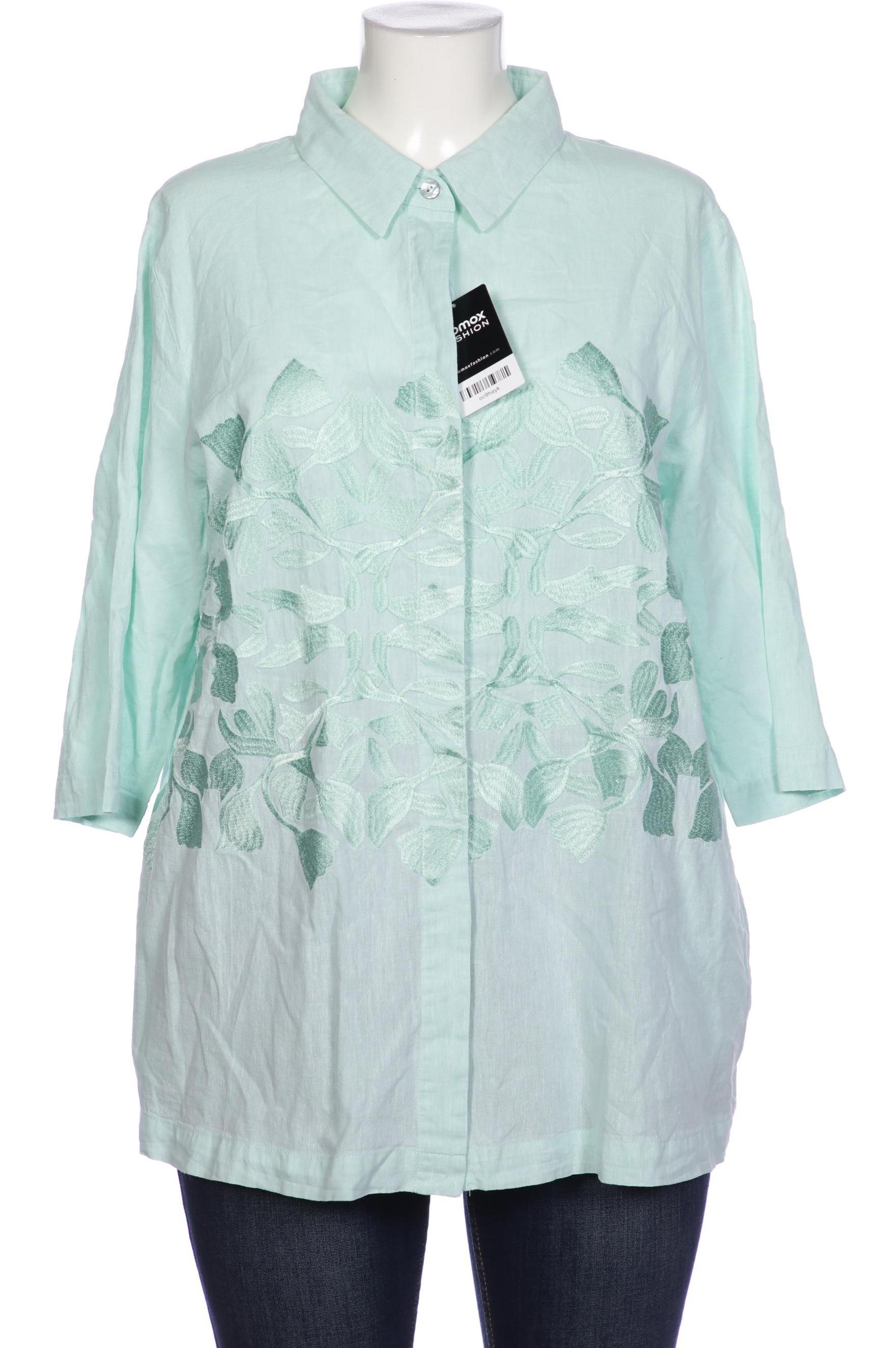 

Selection by Ulla Popken Damen Bluse, hellgrün, Gr. 48