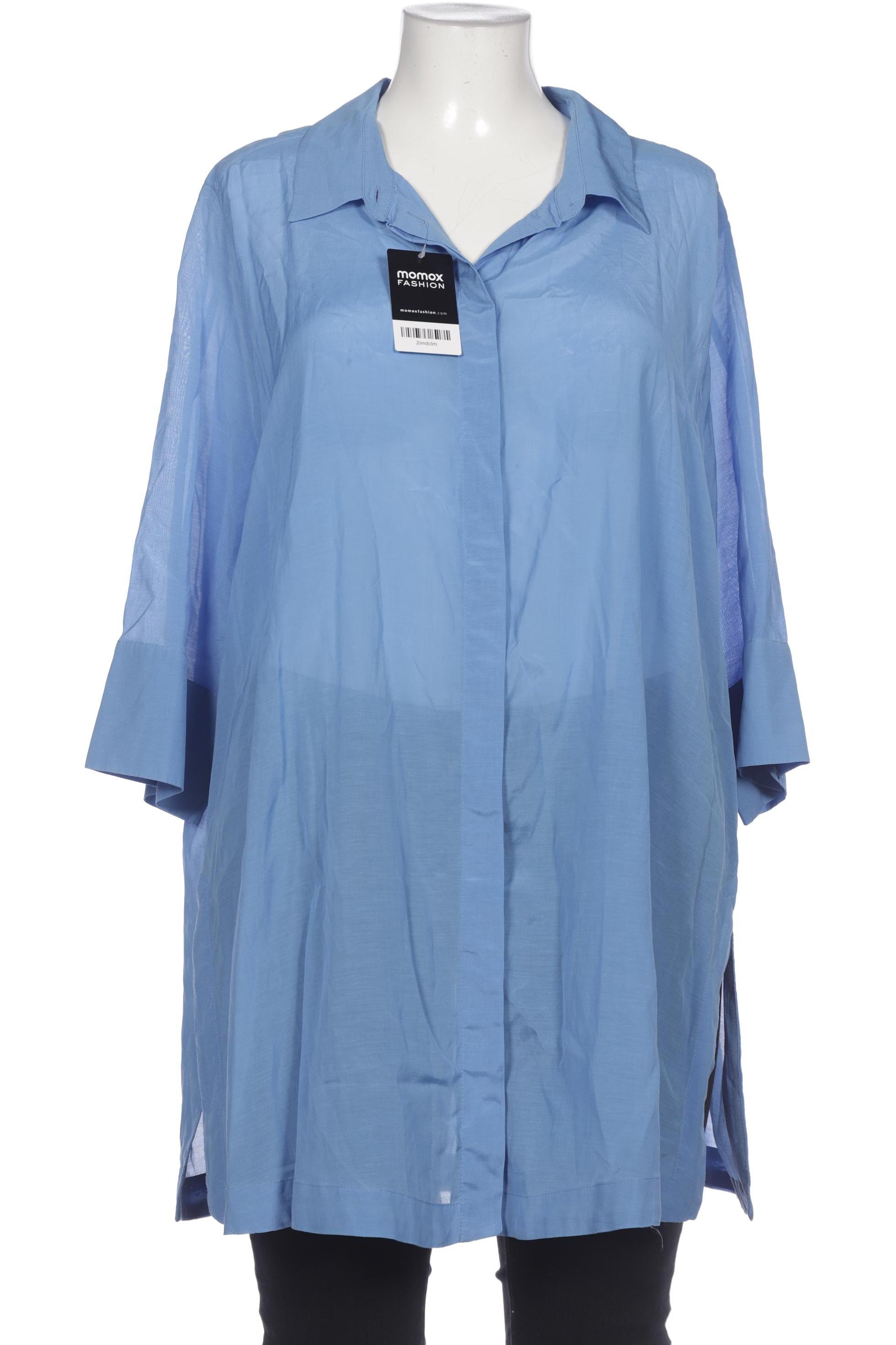 

Selection by Ulla Popken Damen Bluse, blau, Gr. 50