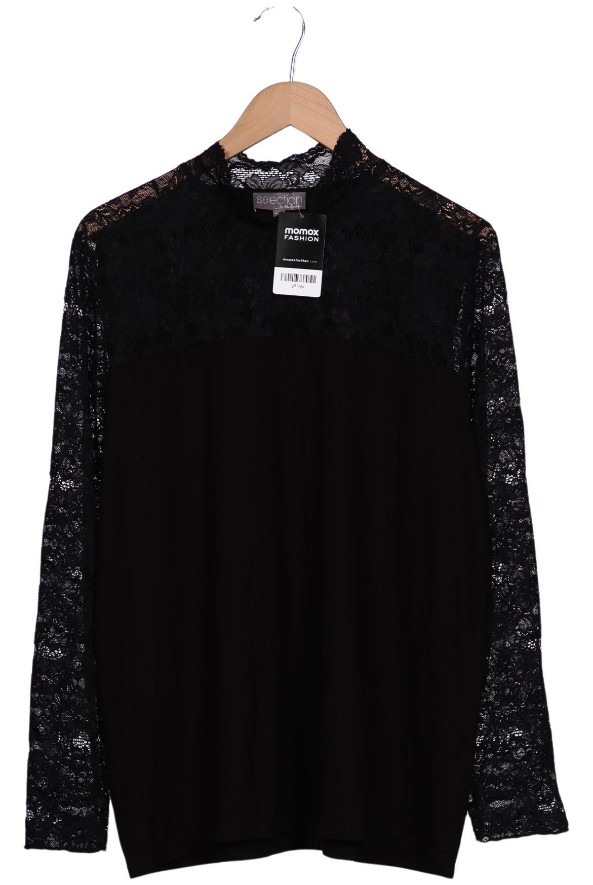 

Selection by Ulla Popken Damen Langarmshirt, schwarz, Gr. 46