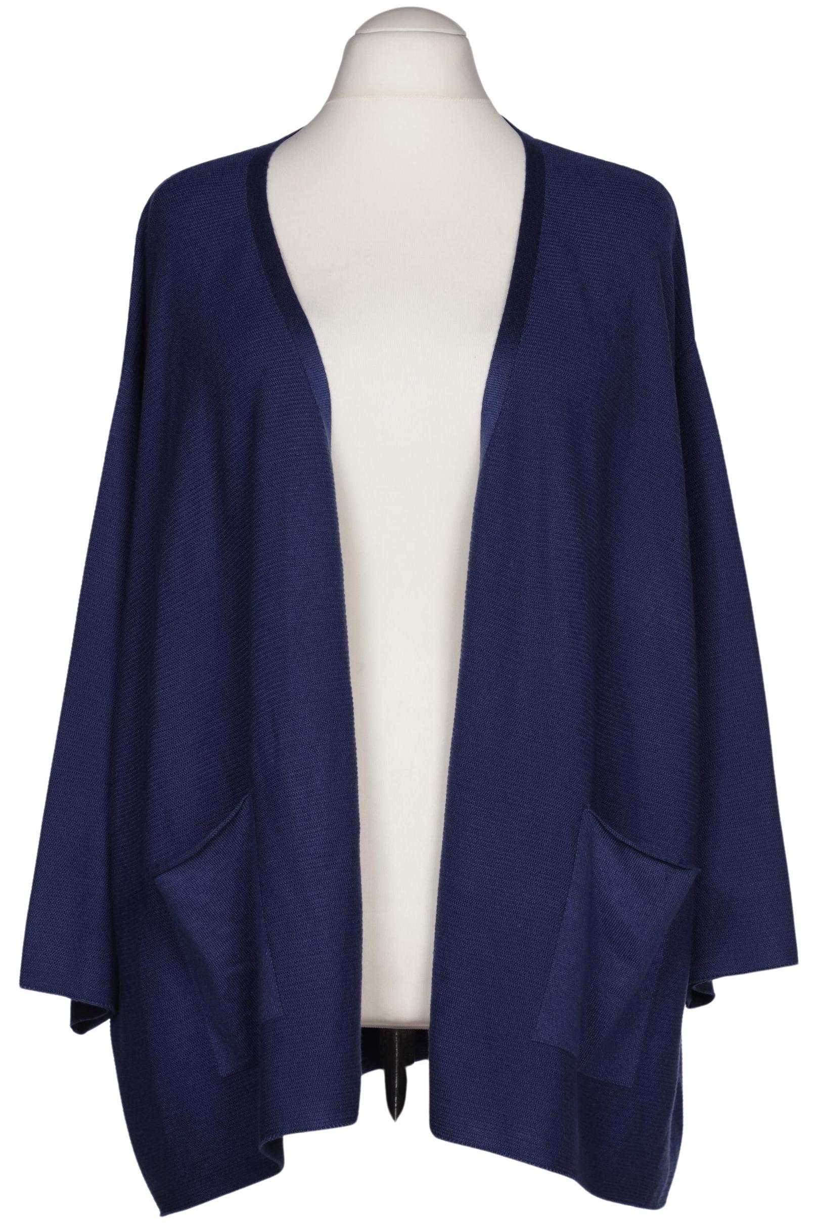 

Selection by Ulla Popken Damen Strickjacke, marineblau, Gr. 54