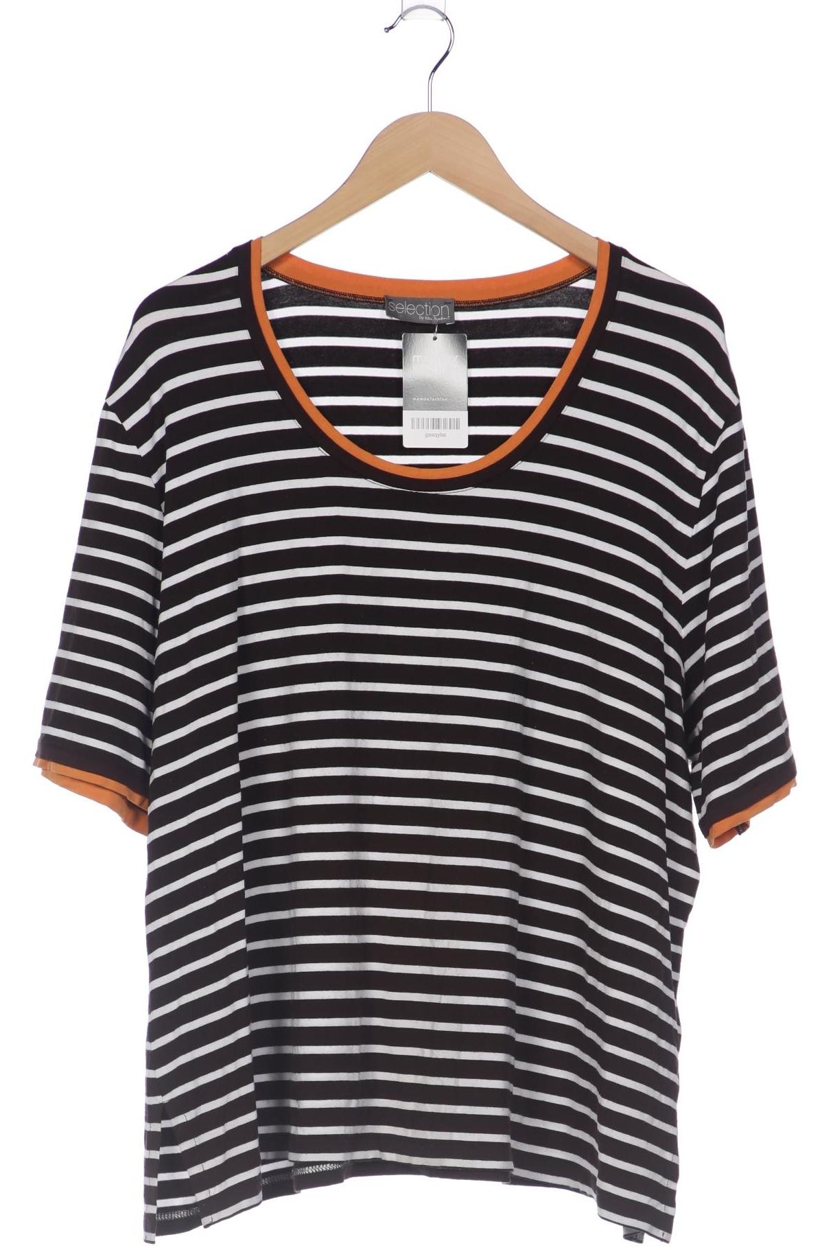 

Selection by Ulla Popken Damen T-Shirt, braun, Gr. 54