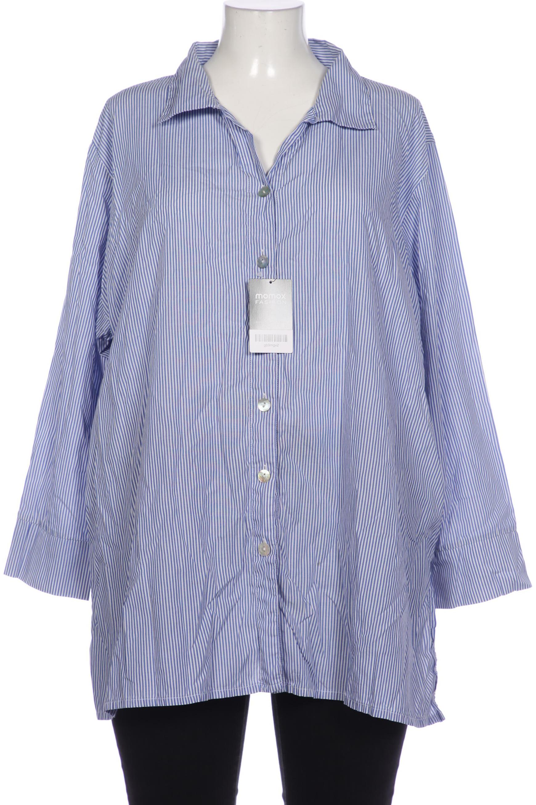 

Selection by Ulla Popken Damen Bluse, blau, Gr. 50