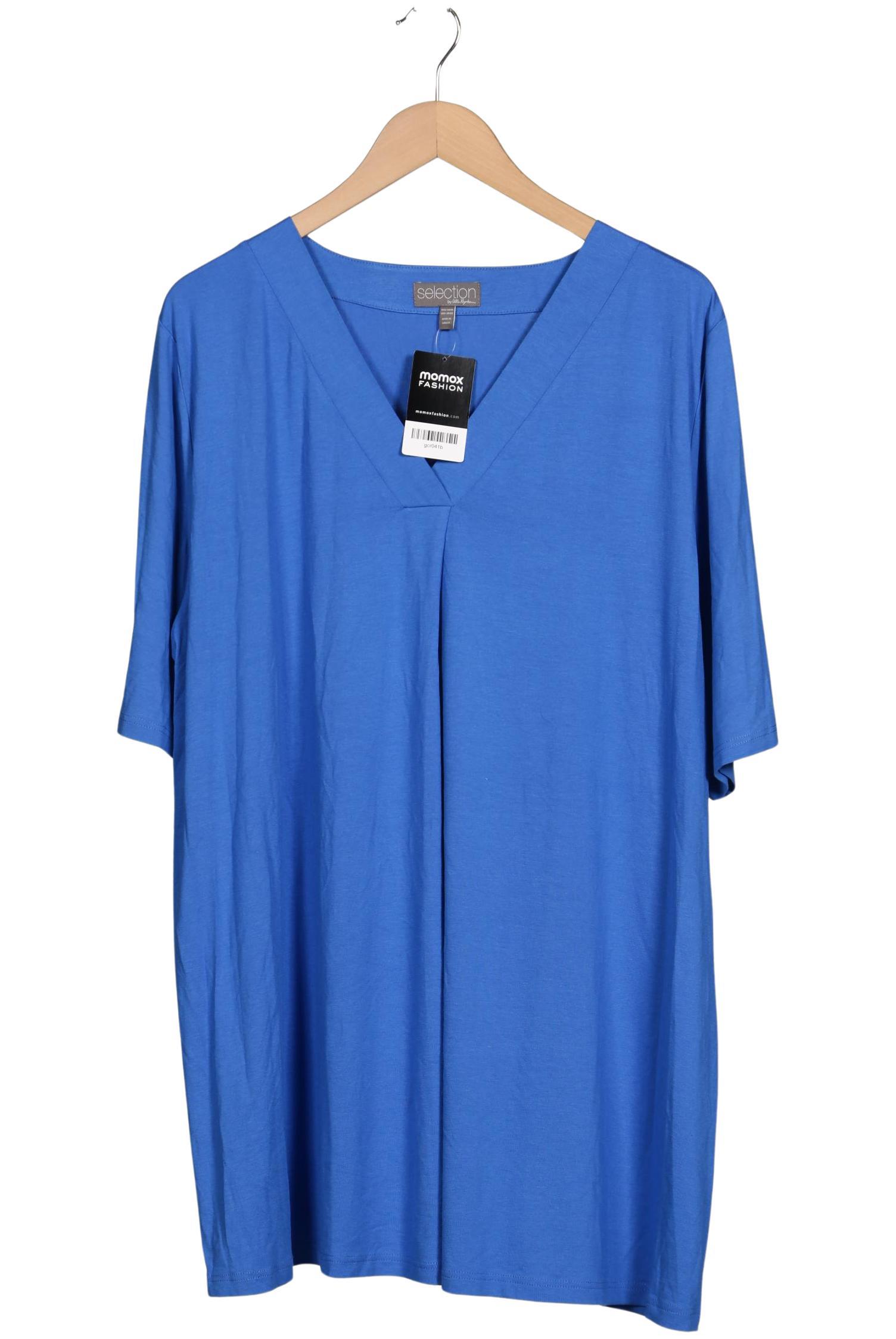 

Selection by Ulla Popken Damen T-Shirt, blau, Gr. 50