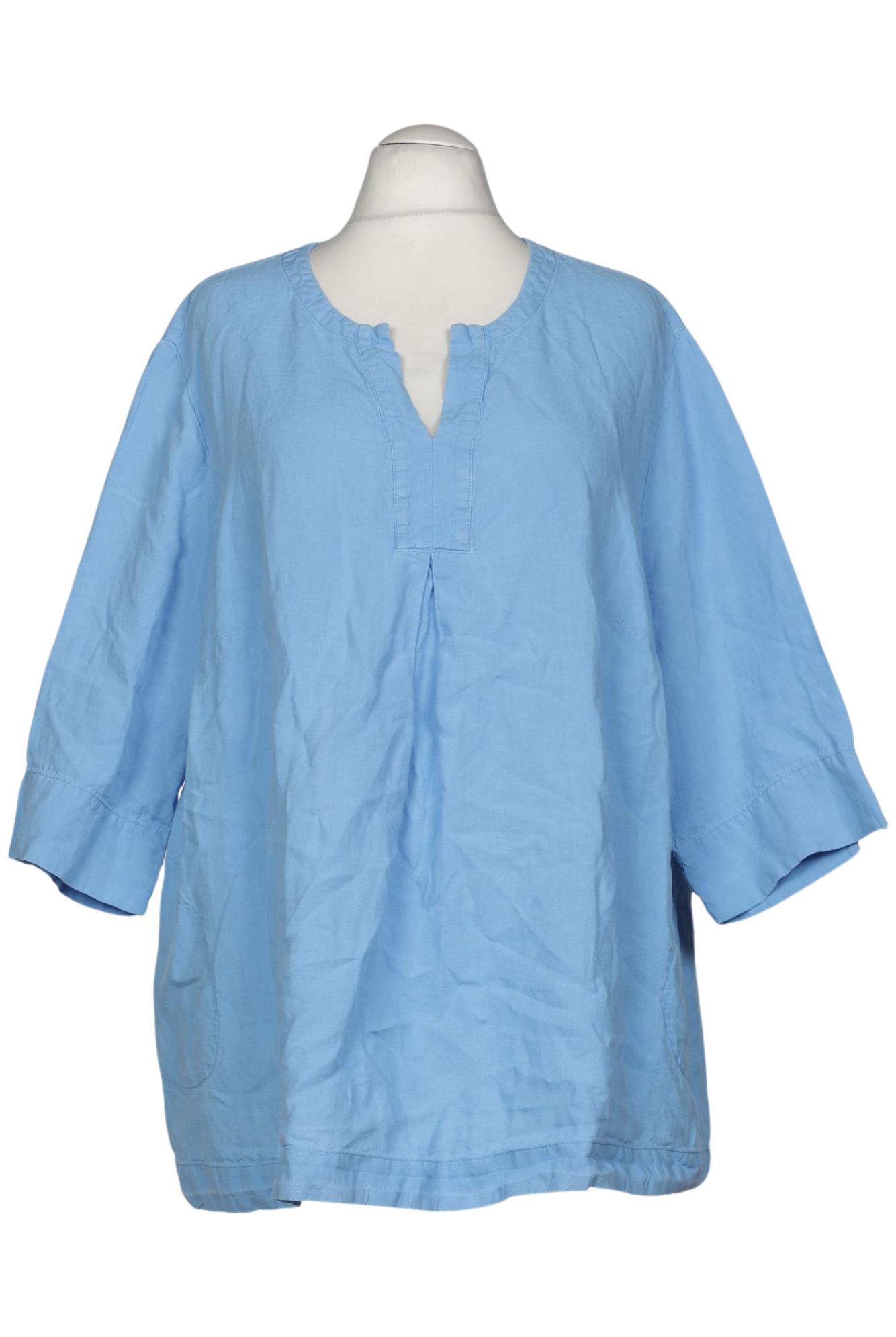 

Selection by Ulla Popken Damen Bluse, hellblau, Gr. 54